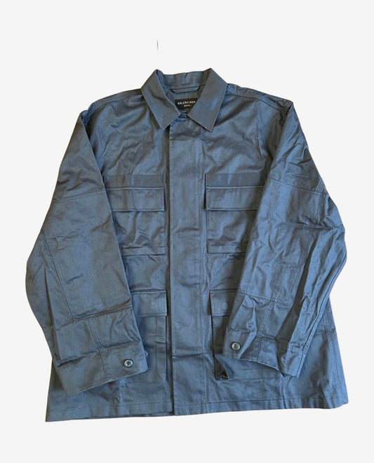 Balenciaga AW22 Multipocket oversized workwear jacket