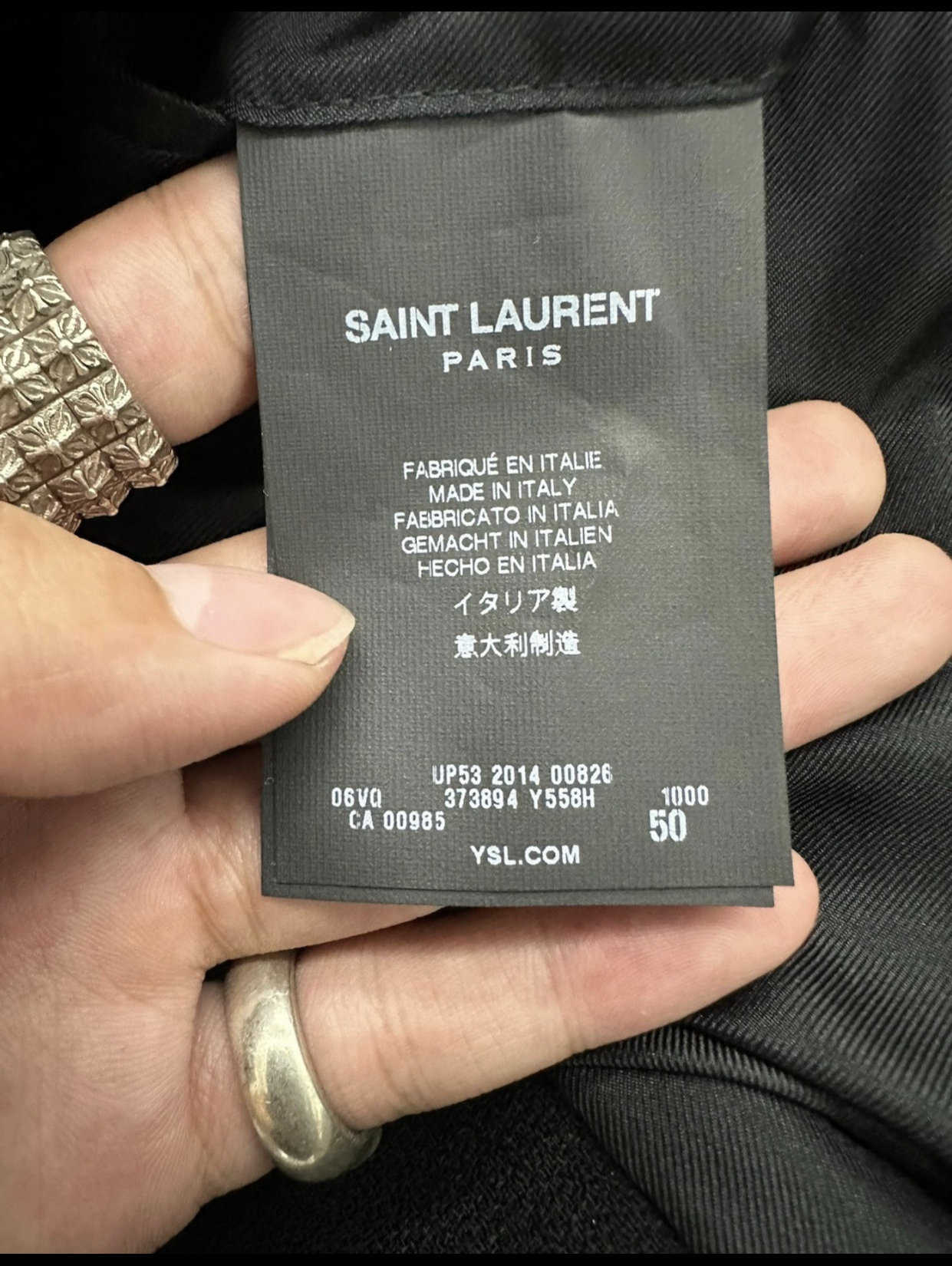 Saint Laurent SS15 Star Blazer