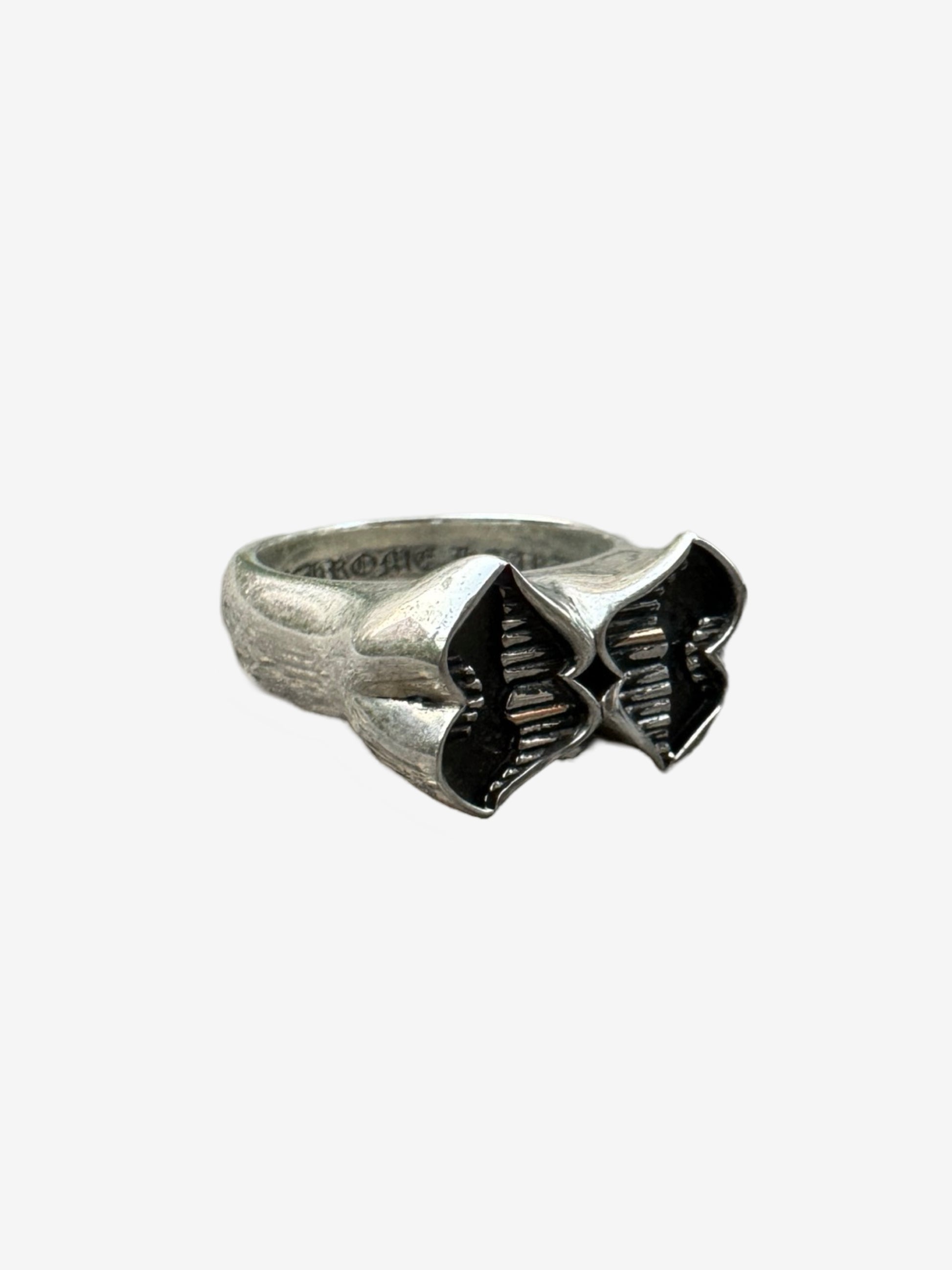 Chrome Hearts Double Chomper Ring