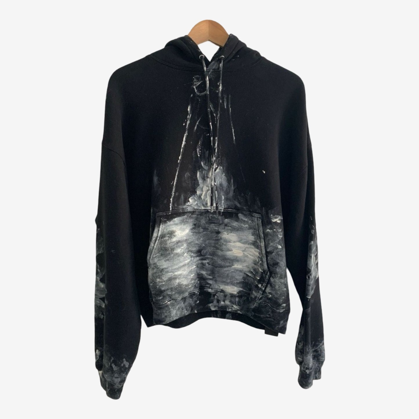 Balenciaga AW21 Afterworld Bleached Hoodie