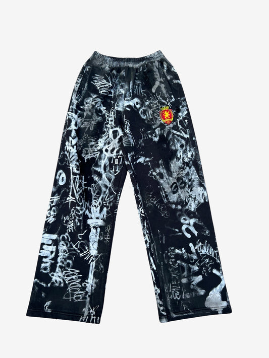 Balenciaga SS24 Black Graffiti Sweatpants