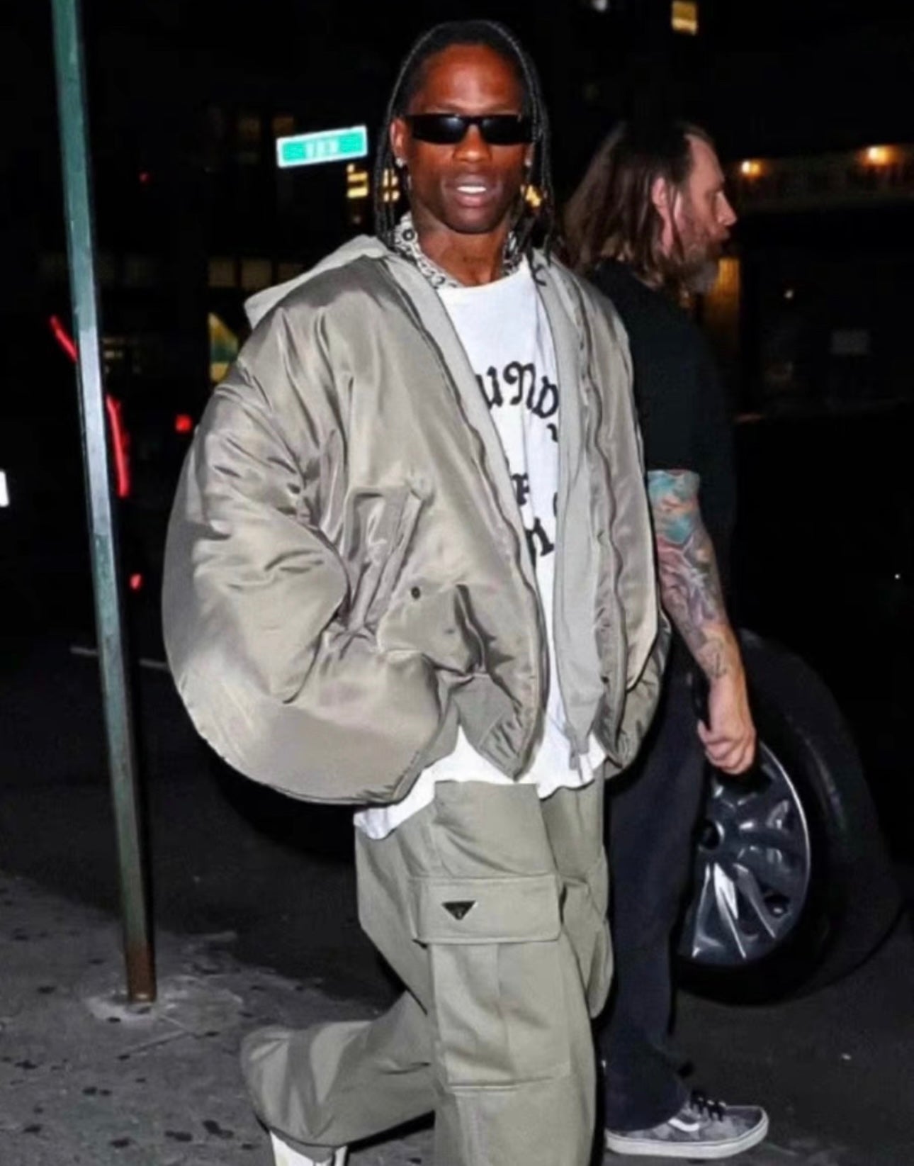 Balenciaga SS23 All In Bomber Khaki Color 