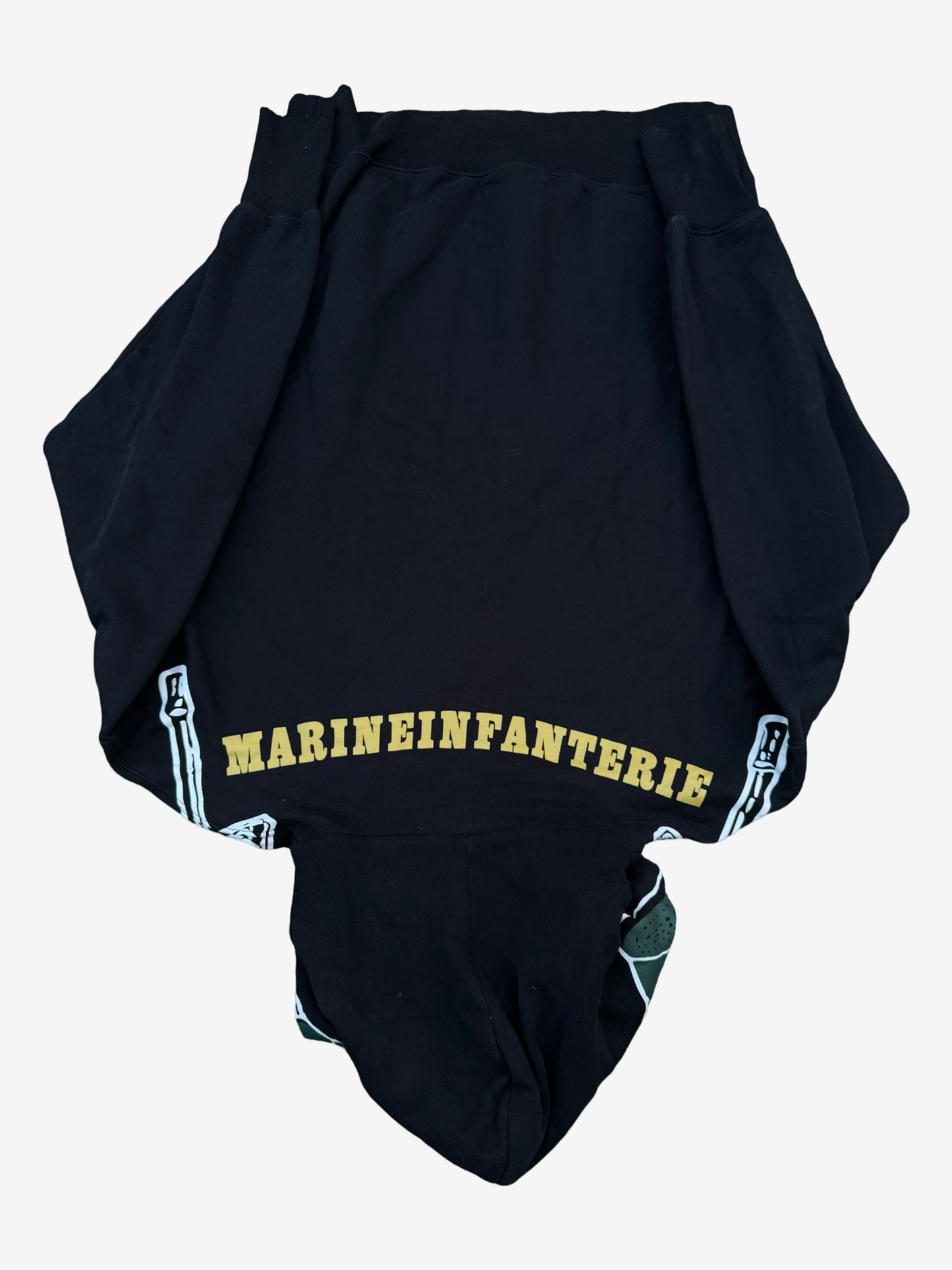 Vetements SS19 Marine Skull Gimp Hoodie