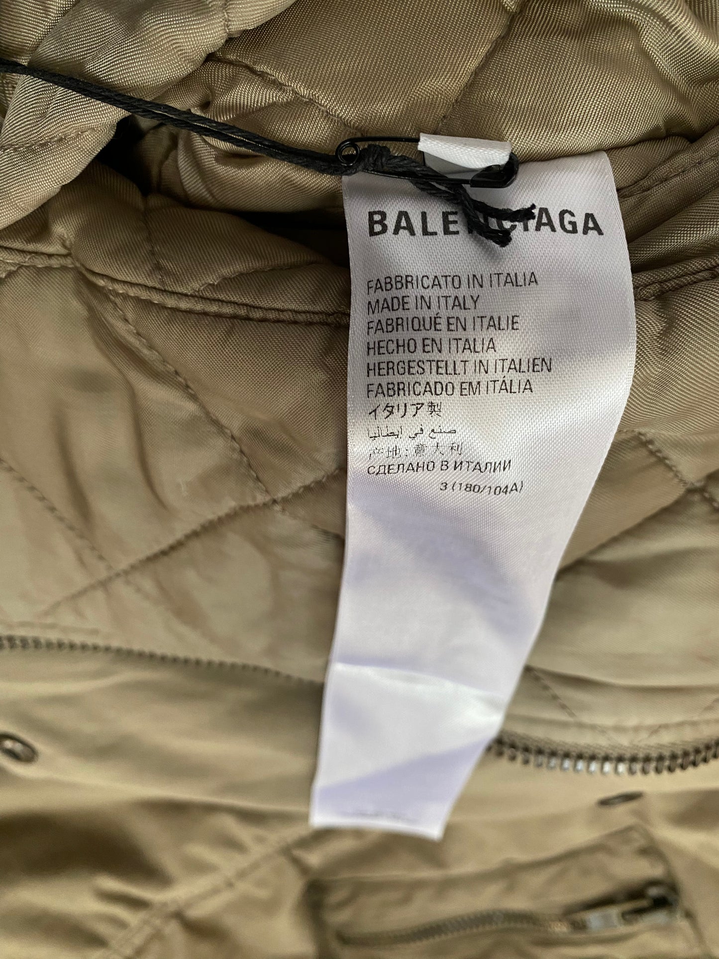 Balenciaga SS22 Unity Dust Bomber Sz.3