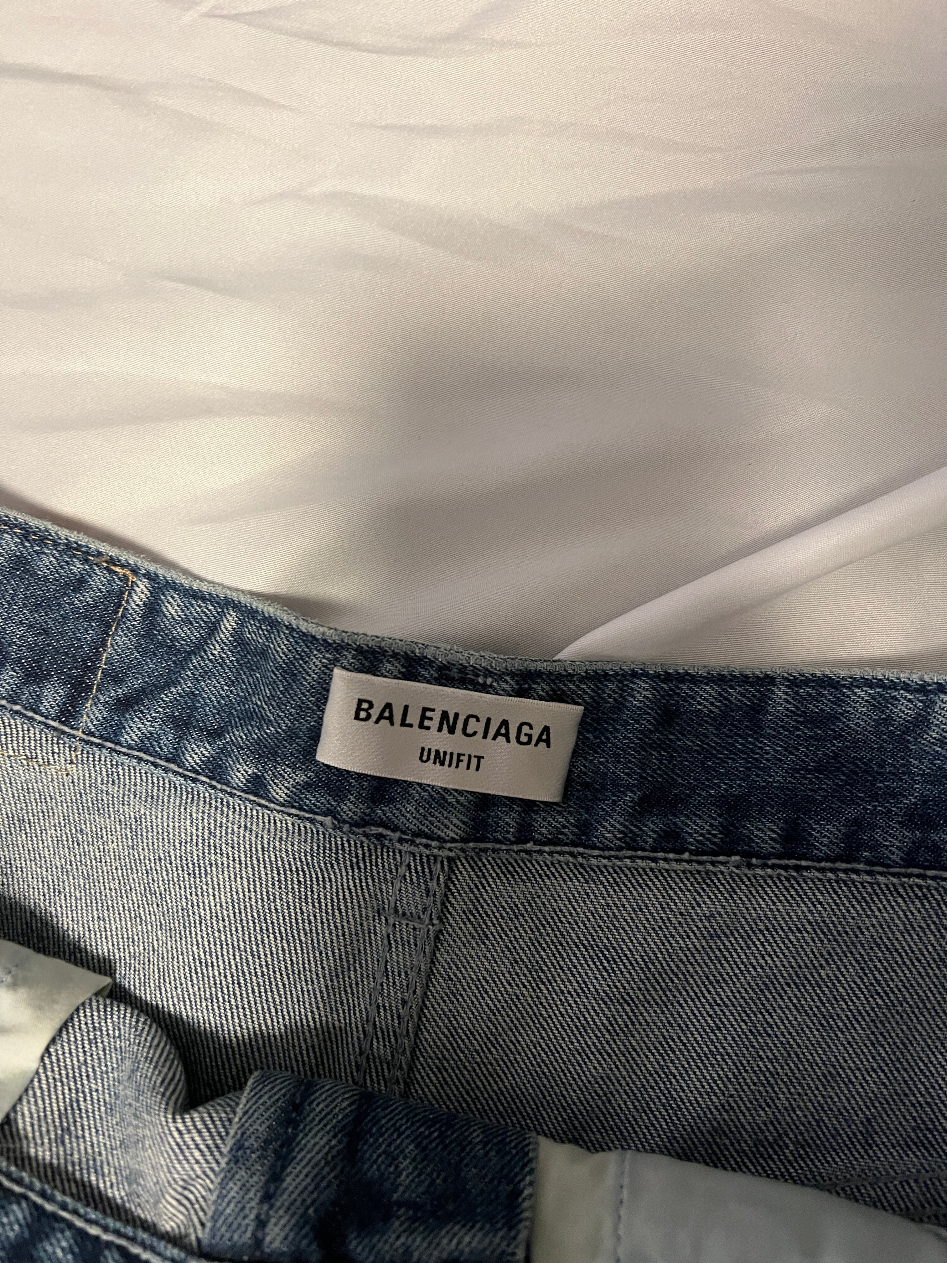 Balenciaga Baggy Oversized Destroyed Skater Denim – FyouGrails