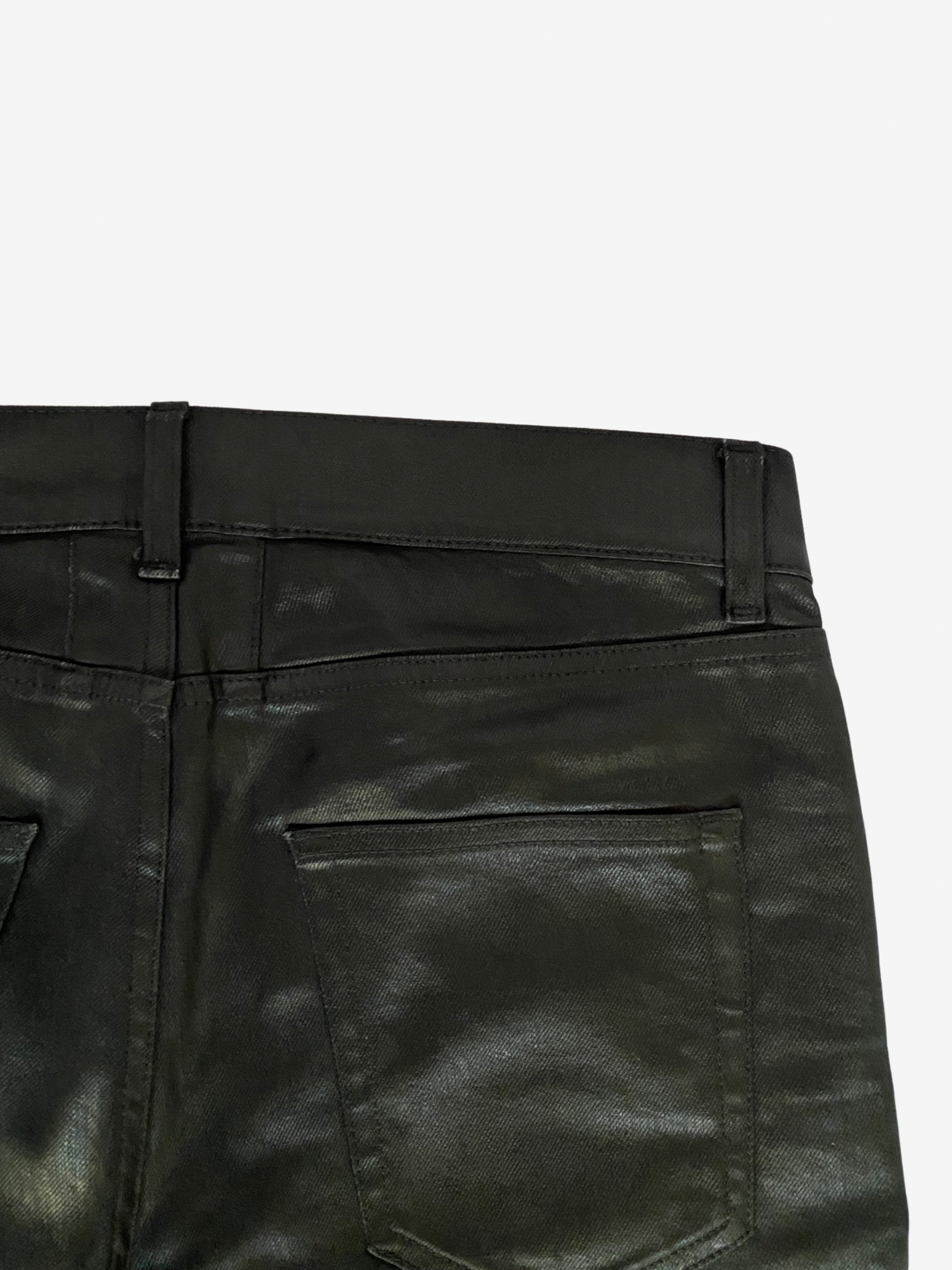 Saint Laurent AW15 Waxed Denim D02