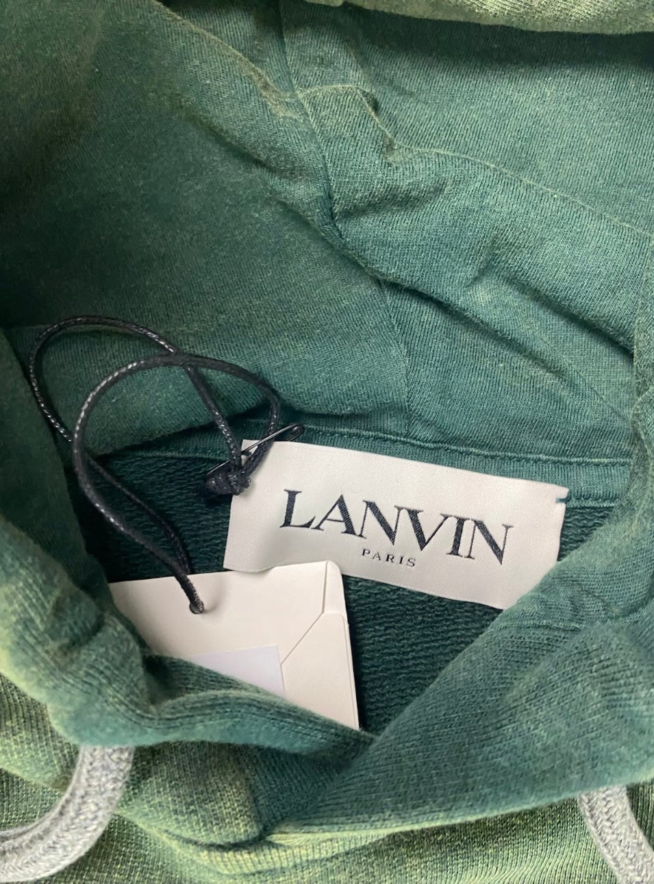 Gallery Dept x Lanvin Paint Splatter Hoodie Green