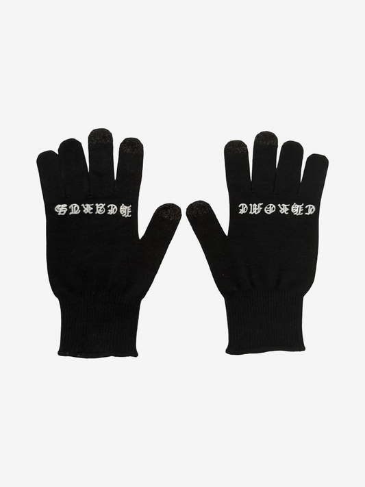 Chrome Hearts Black Workwear Gloves Sz.M