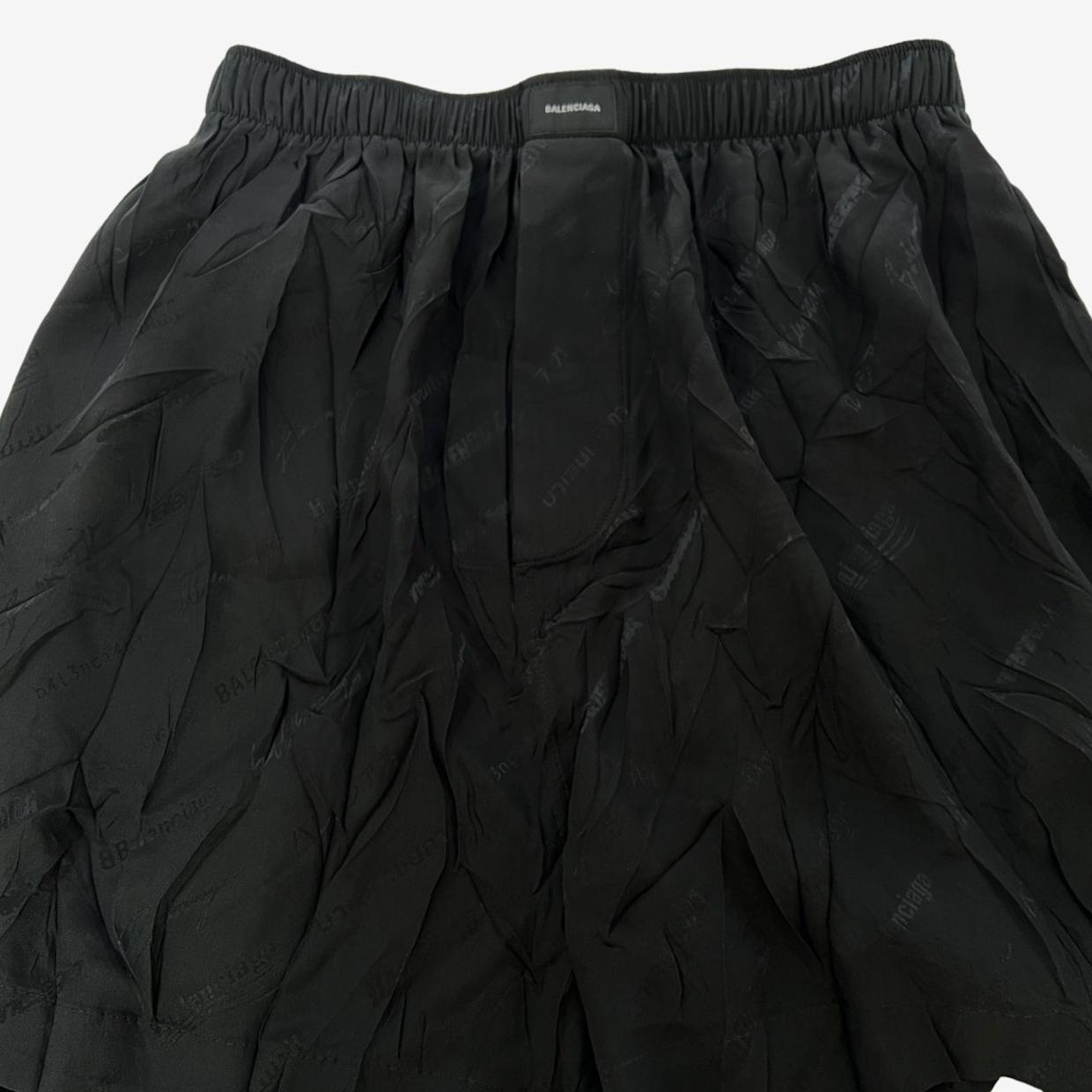 Balenciaga Silk Shorts