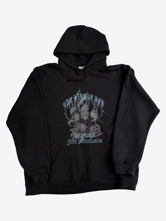 Vetements FW19 The Pirate Bay Hoodie Sz. L