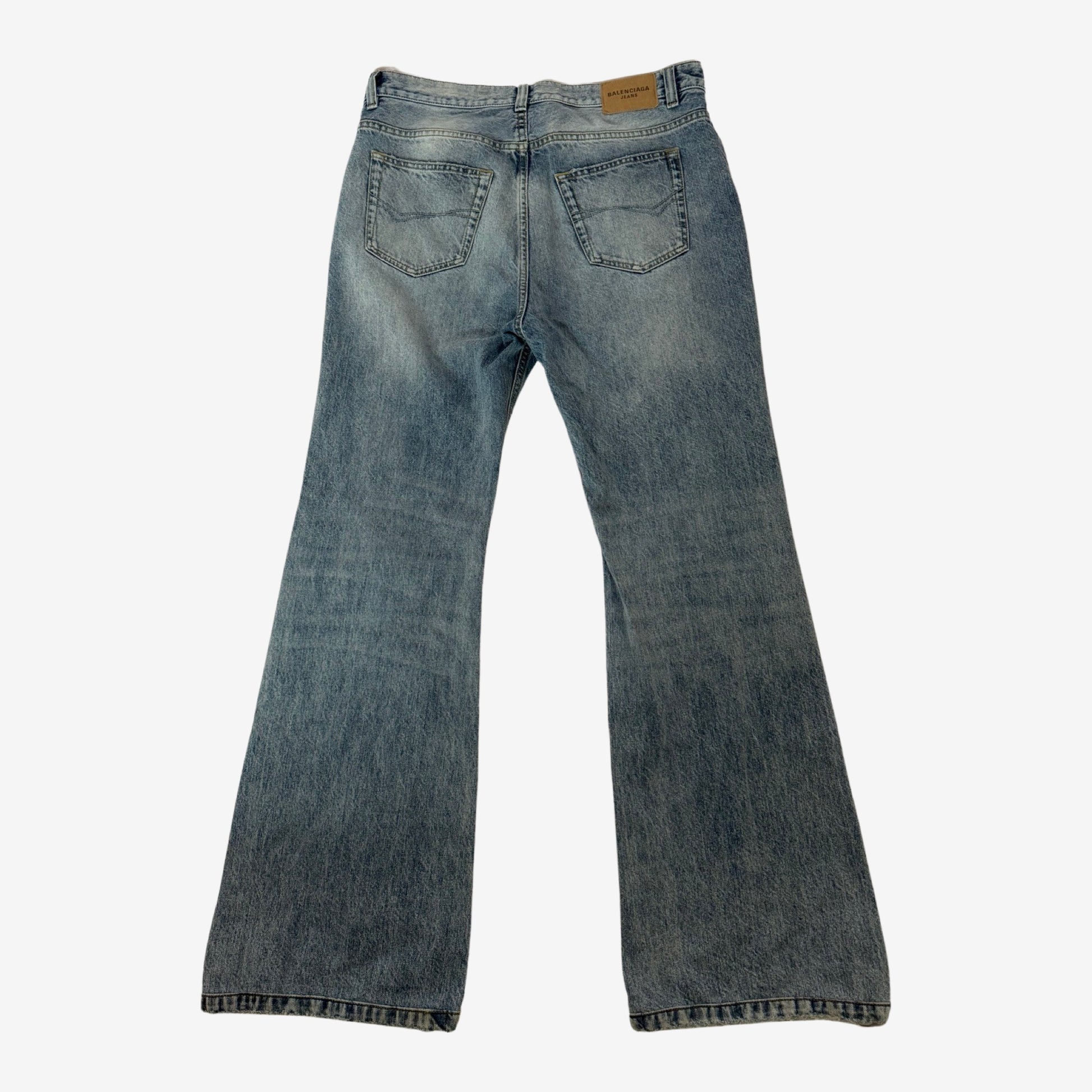 Balenciaga Lost Tape Flared Denim