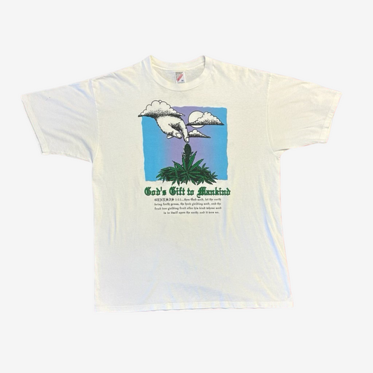 Vintage "God's Gift to Mankind" T-shirt Large