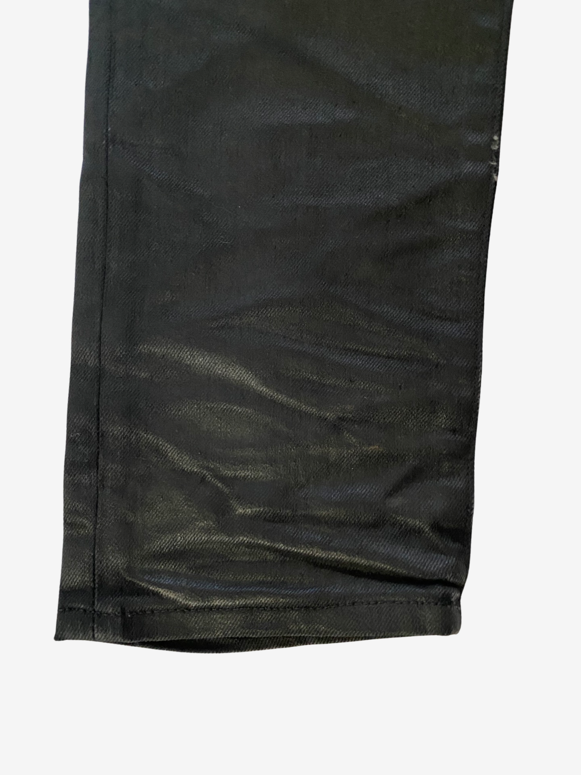 Saint Laurent AW15 Waxed Denim D02