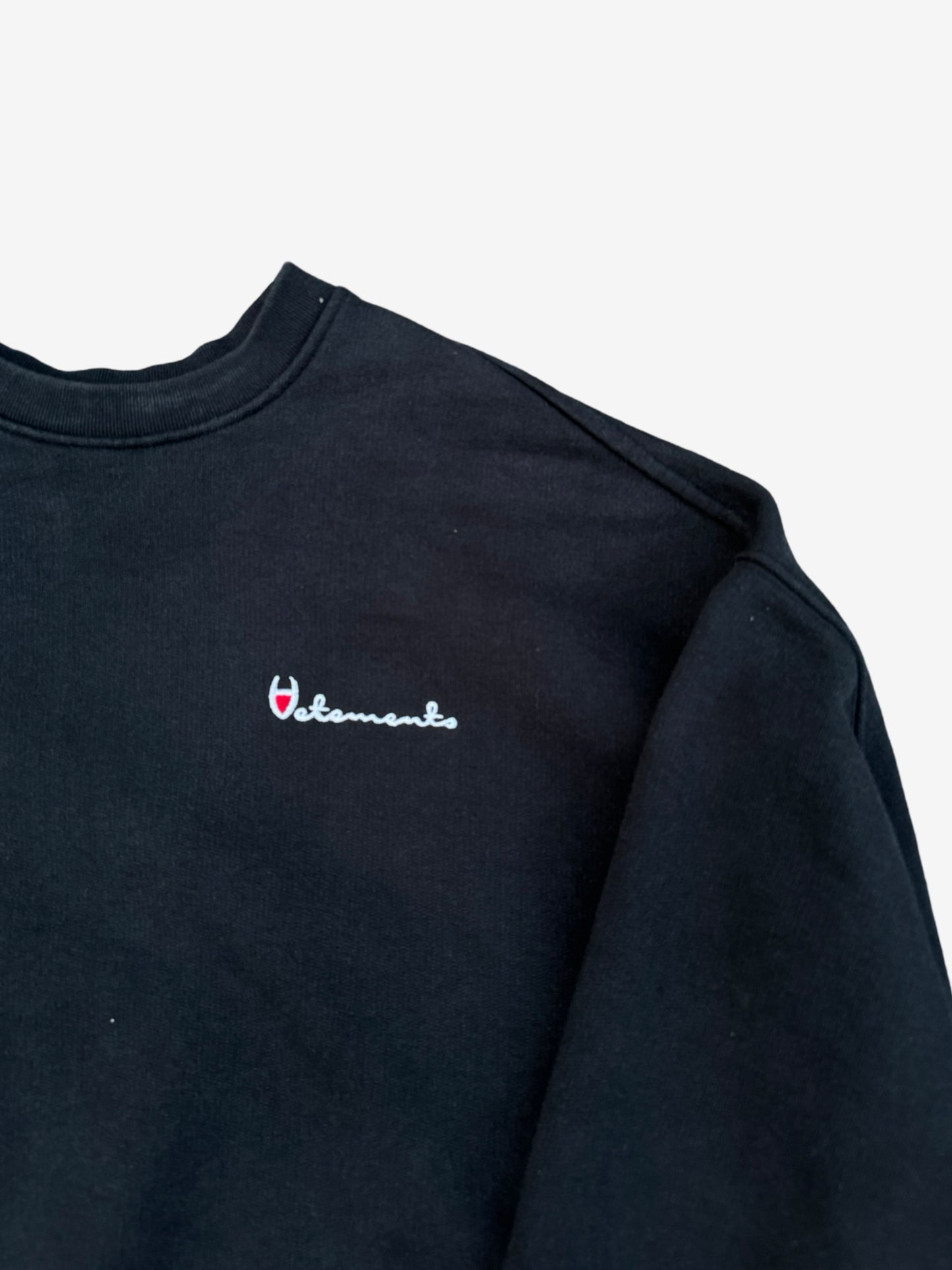 Vetements SS16 "Champion" Logo Crewneck