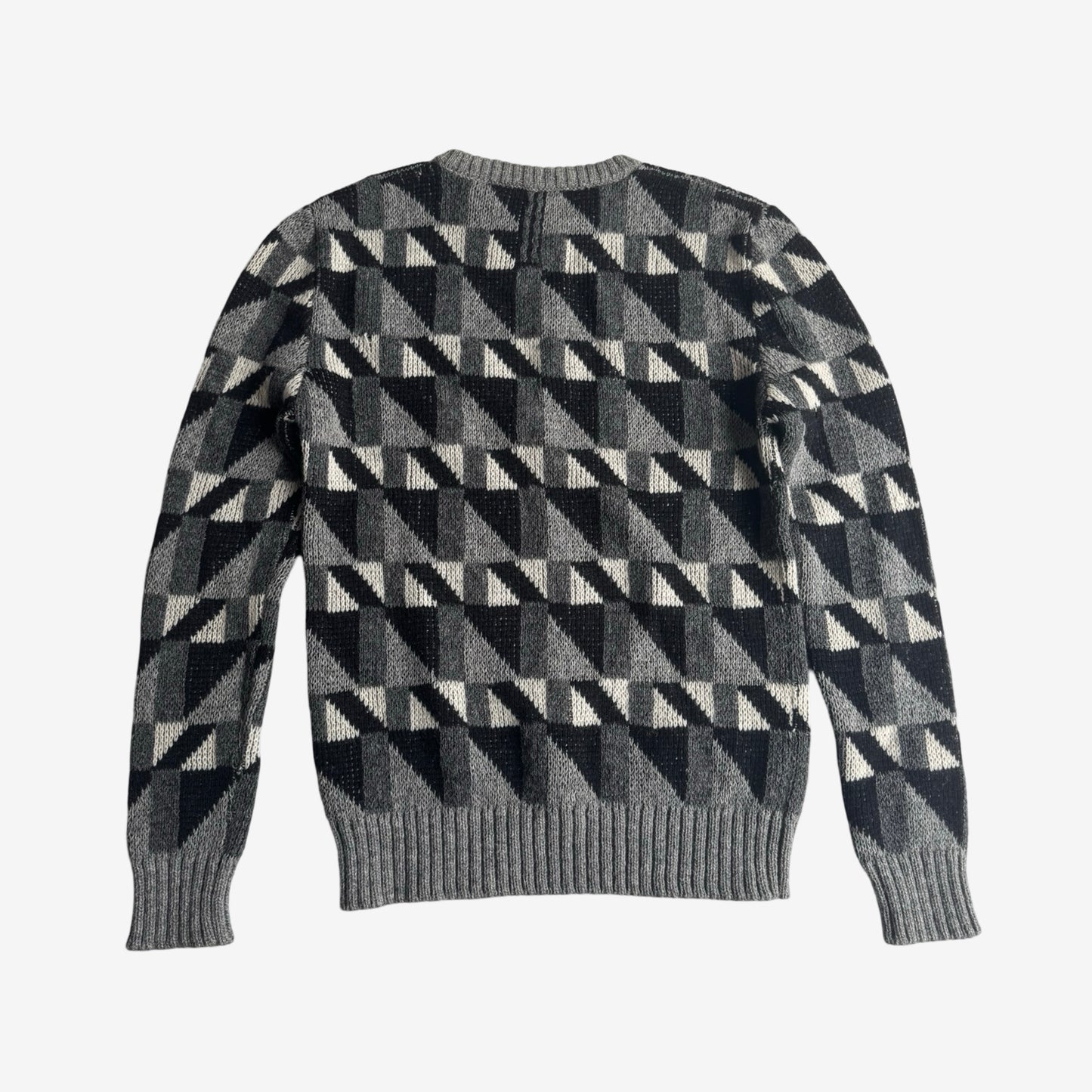 Saint Laurent Paris FW15 Geometric Knit Sz.S