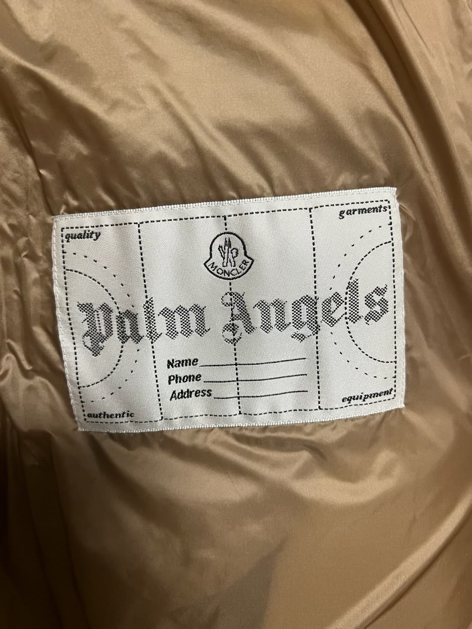 Moncler x Palm Angels Puffer Jacket Sz.4