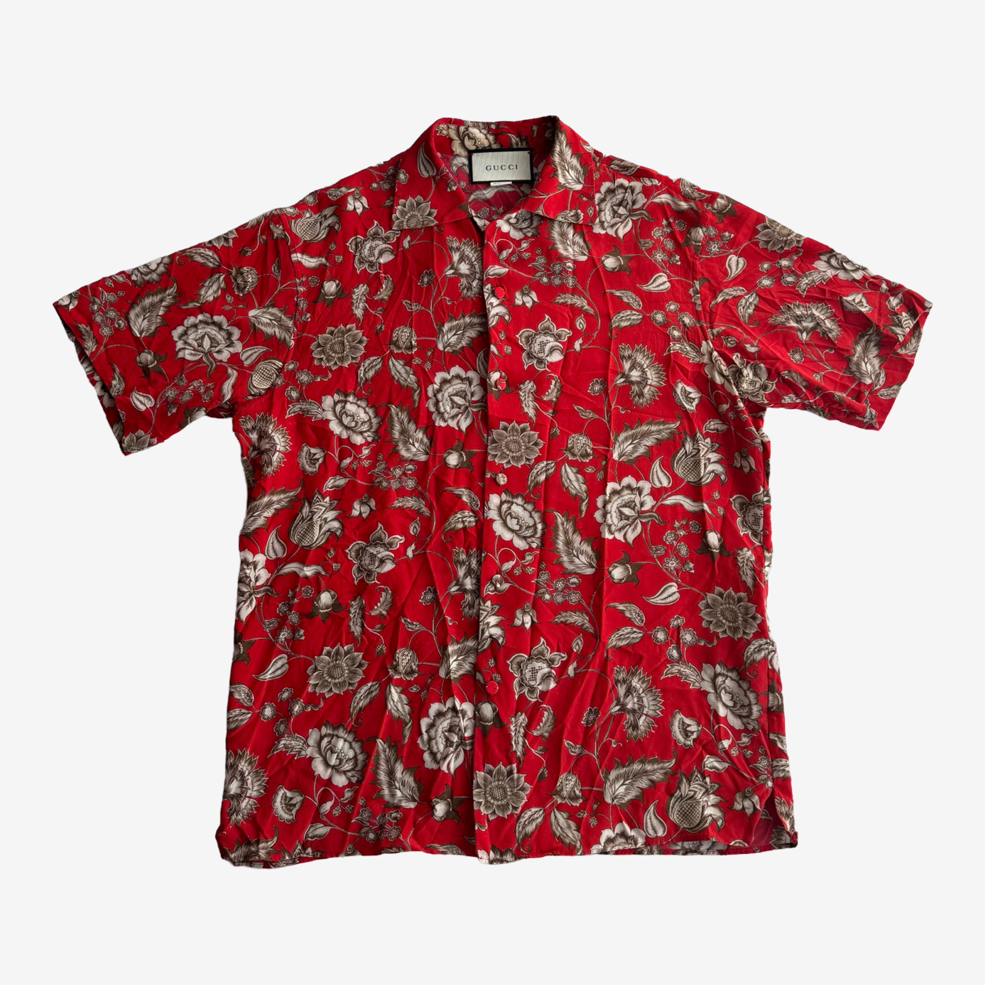 Floral gucci shirt online