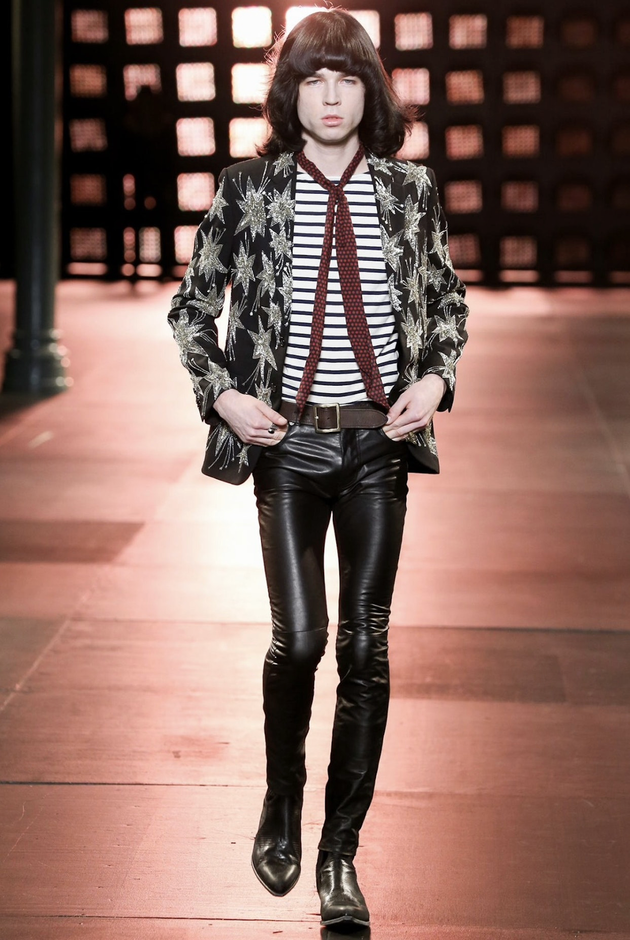 Saint Laurent SS15 Star Blazer