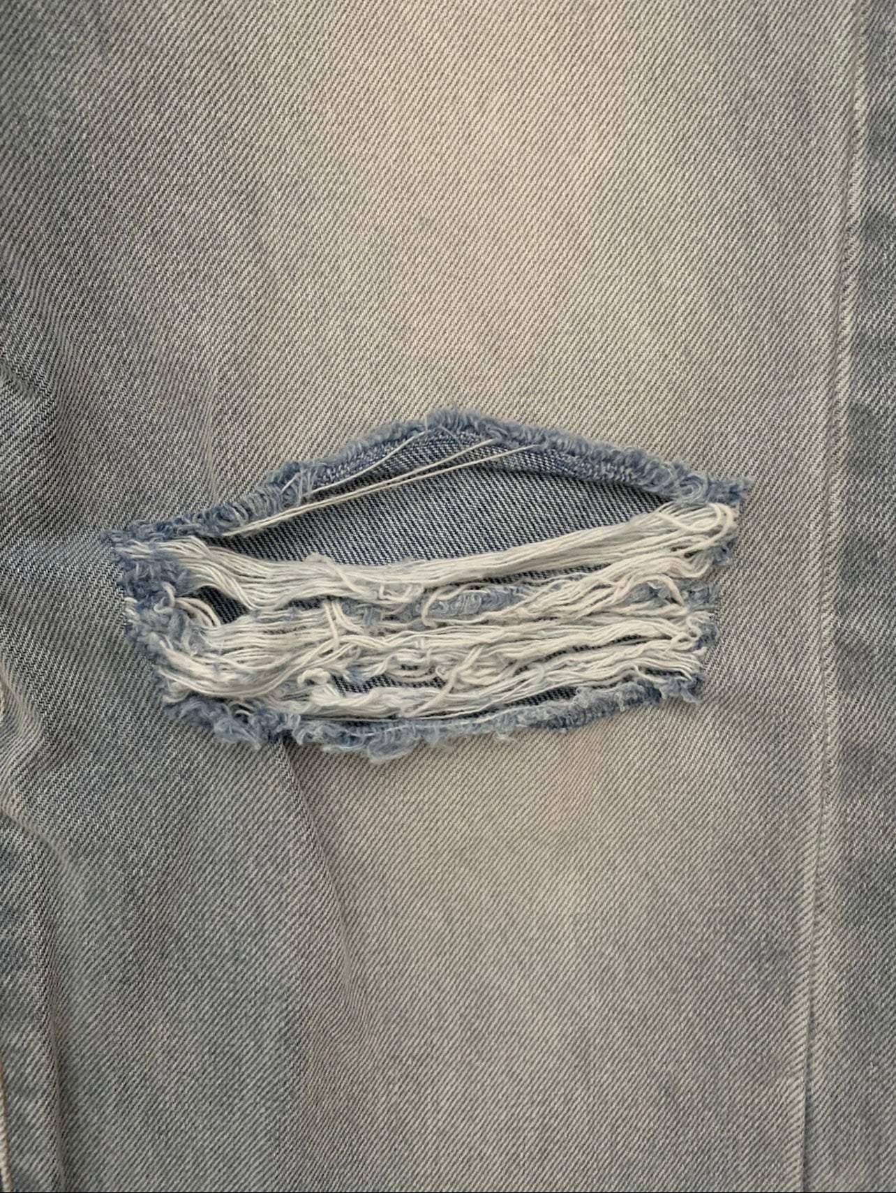 Vetements Destroyed Denim