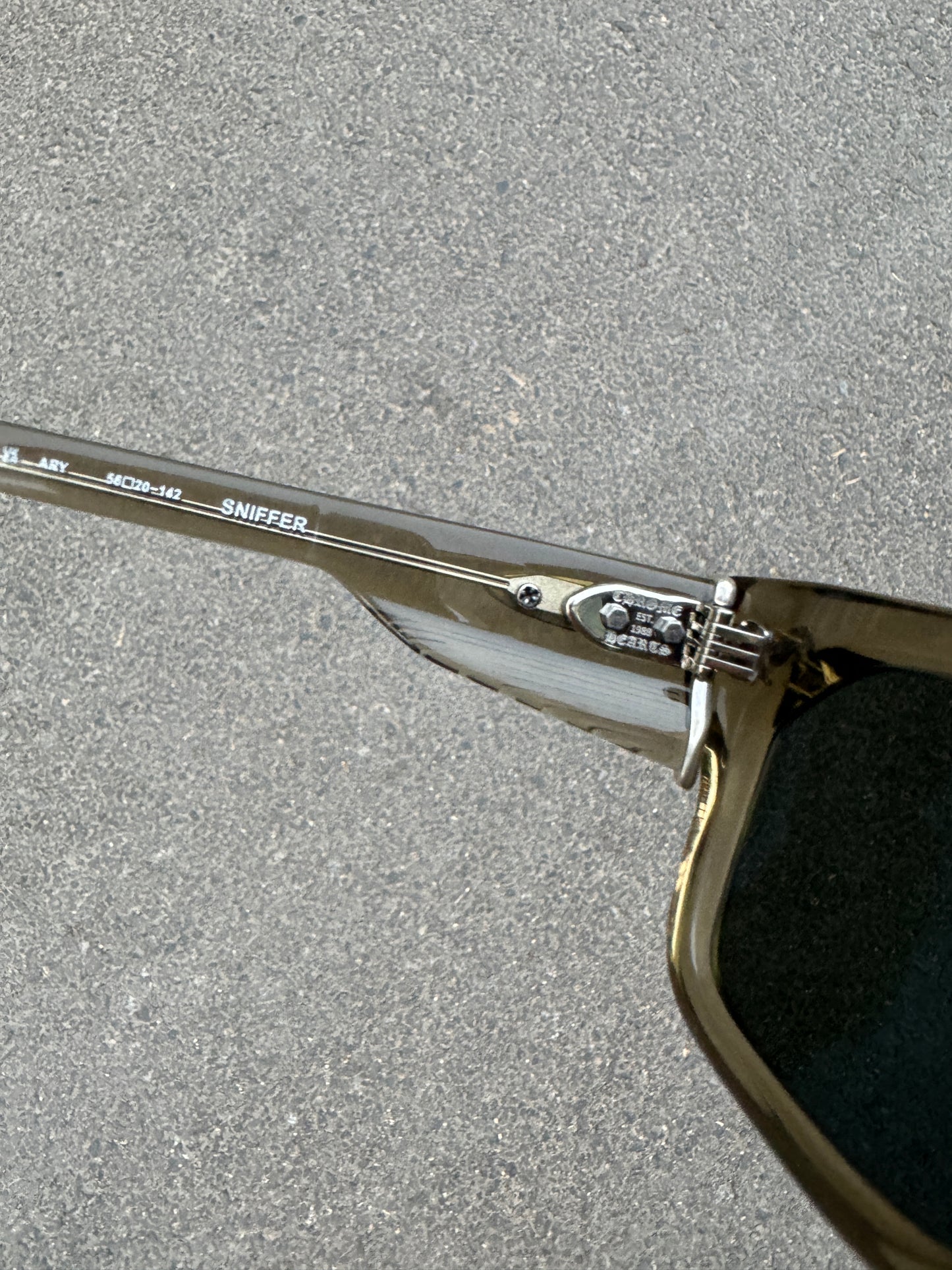 Chrome Hearts Sniffer Sunglasses Green