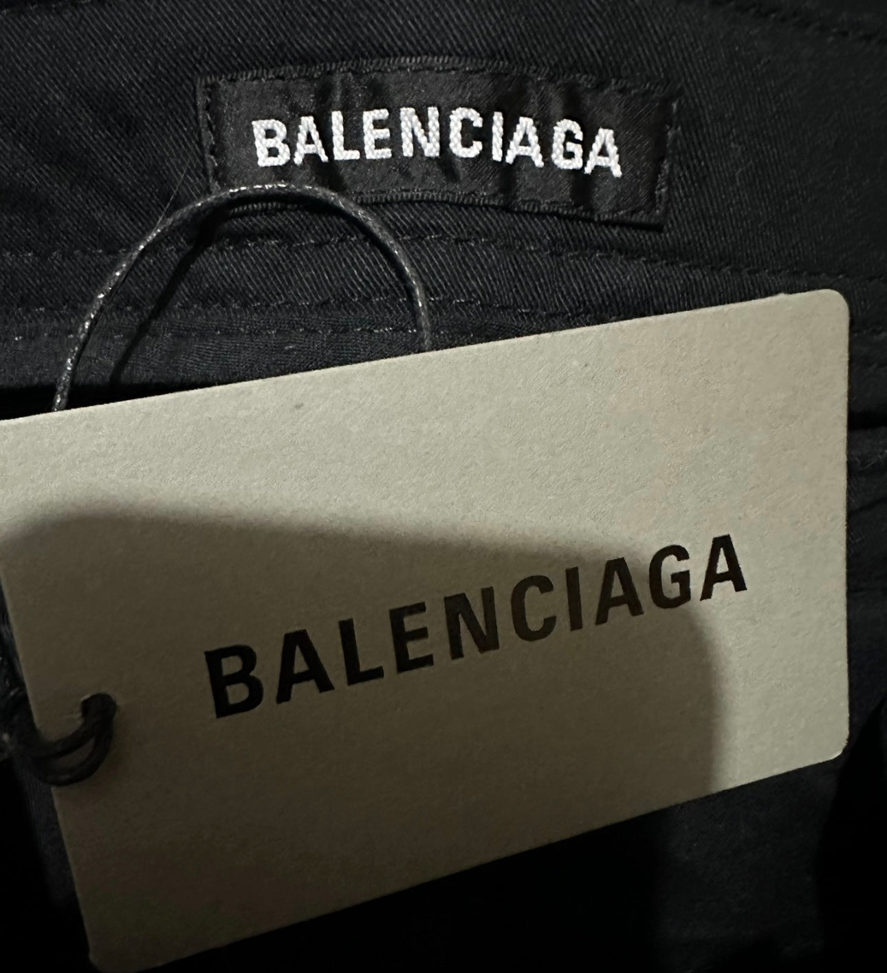 Balenciaga Black Cargo Pants