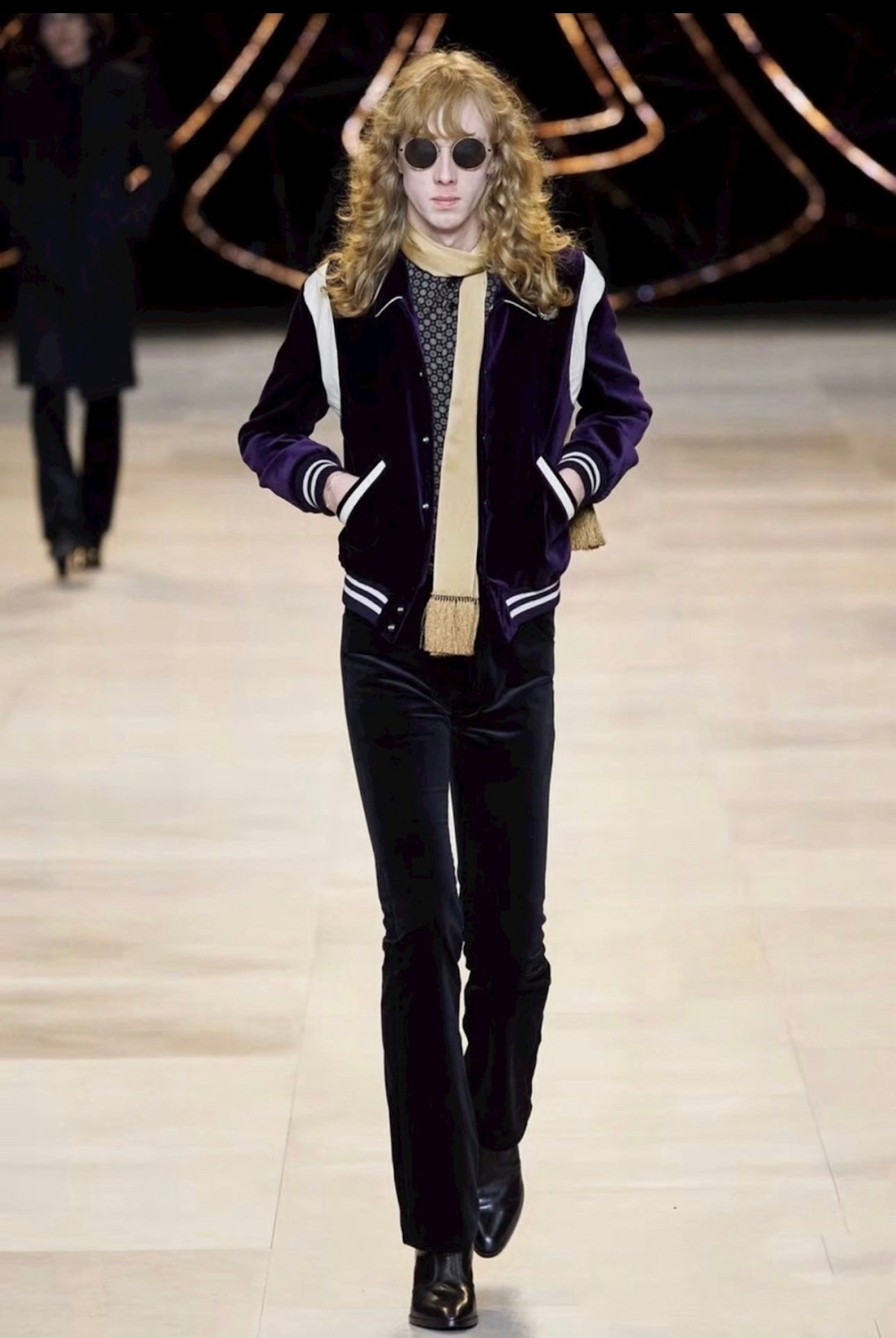 Celine FW20 Purple Teddy Jacket