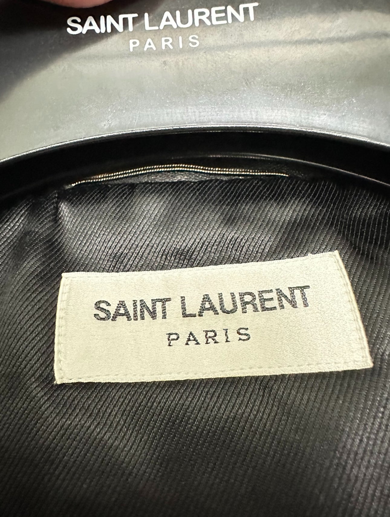 Saint Laurent Paris L01 Leather Jacket