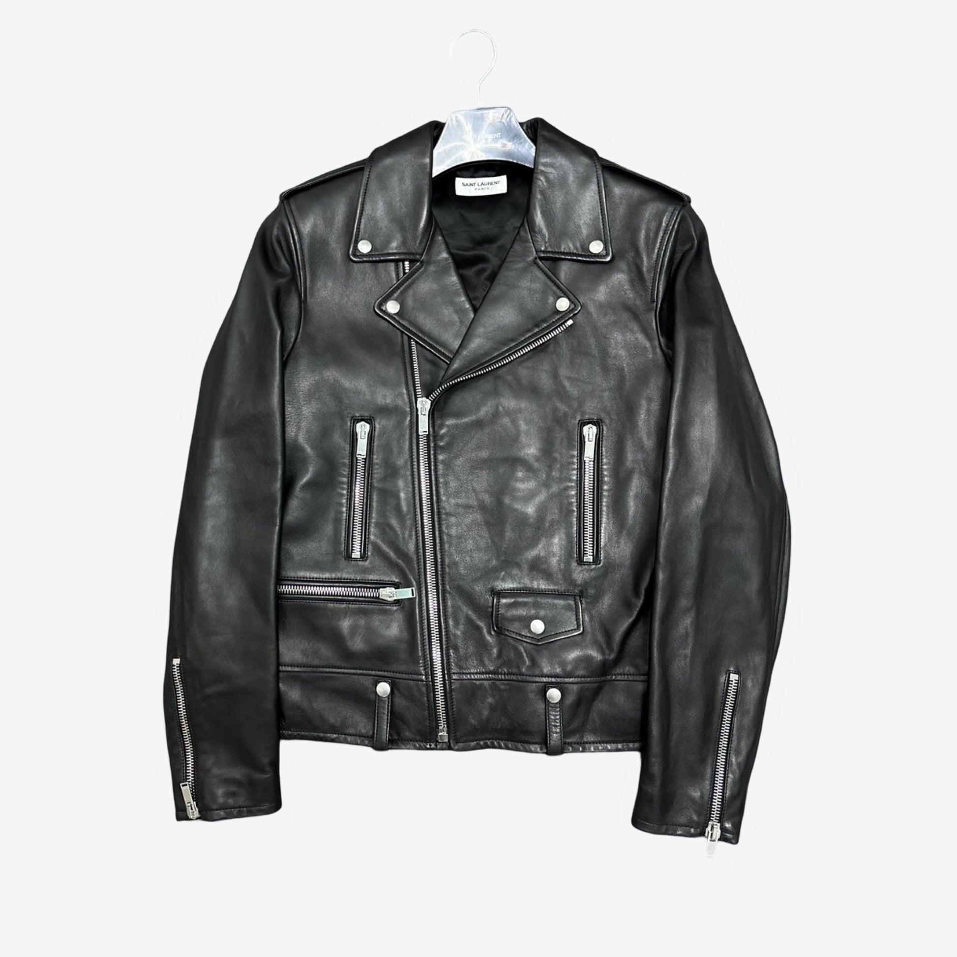 Saint Laurent Paris L01 Leather Jacket