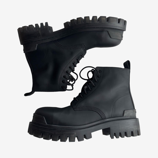 Balenciaga Black Strikes Boots