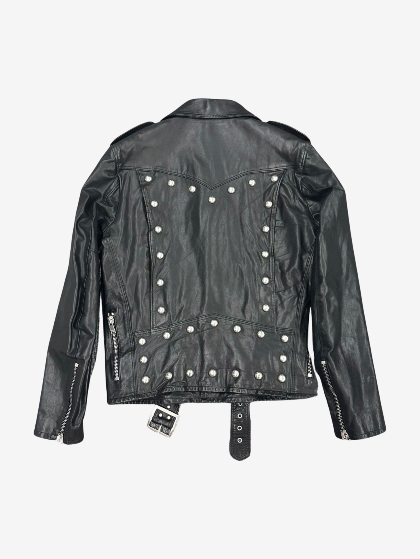 Saint Laurent SS15 Studded Leather Jacket