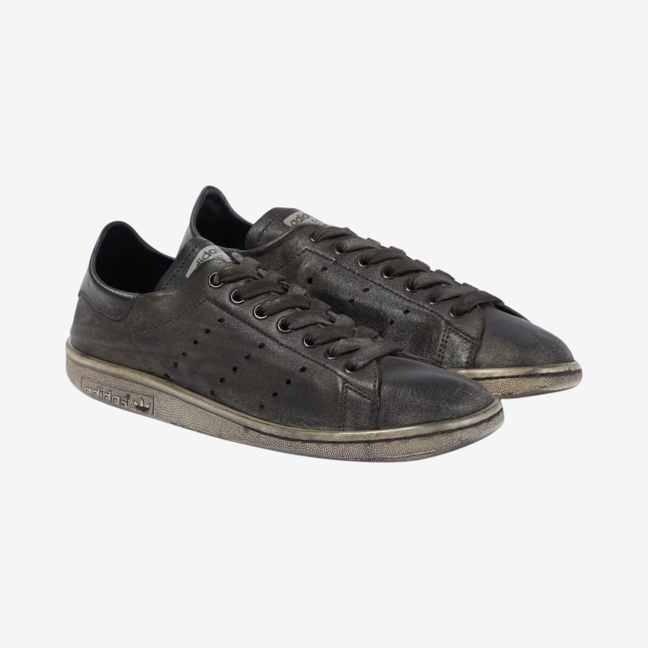 Balenciaga Adidas Stan Smith Distressed Black FyouGrails