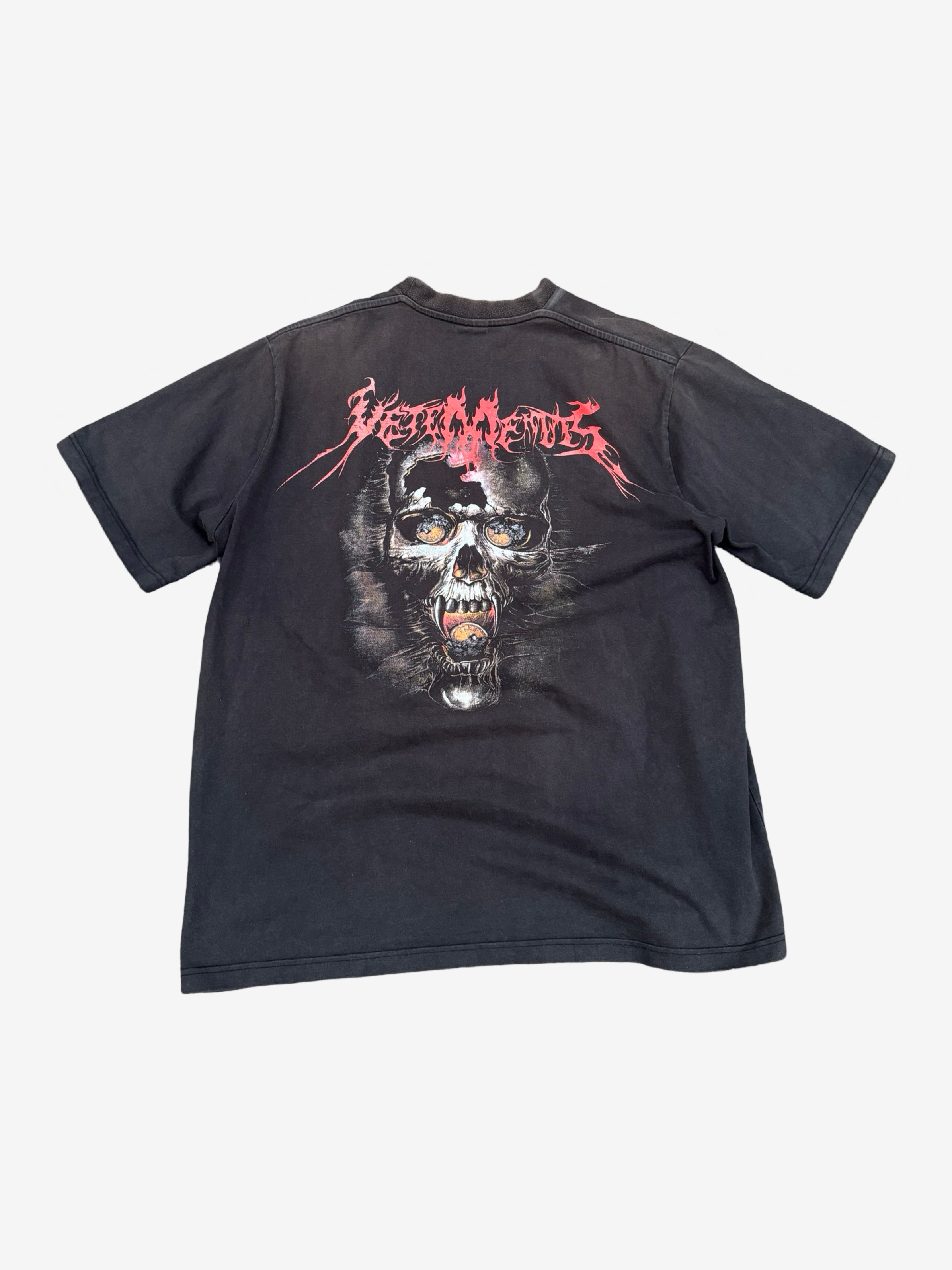 Vetements AW16 Heavy Metal Skull Tshirt – FyouGrails