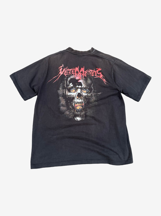 Vetements AW16 Heavy Metal Skull Tshirt