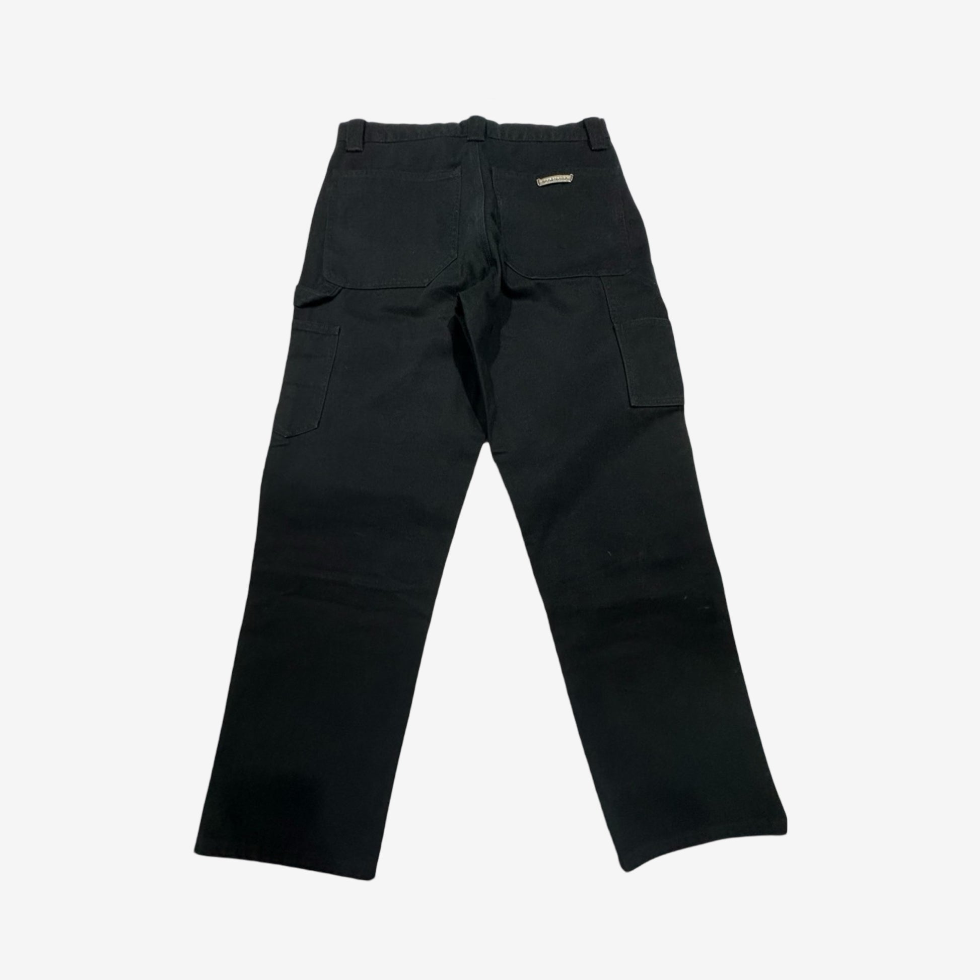 Chrome Hearts Black Plain Carpenter Pants Sz.30|32