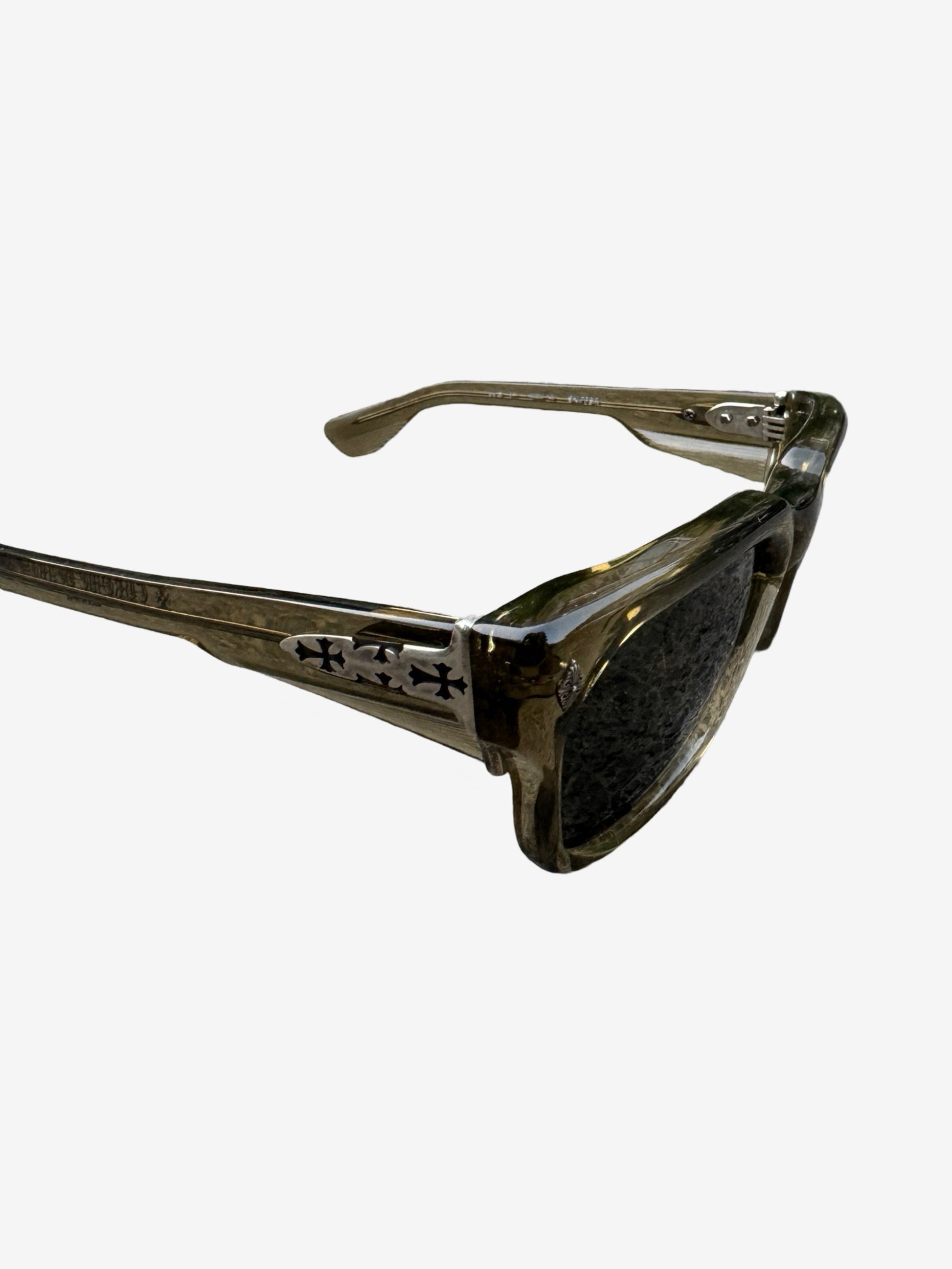 Chrome Hearts Sniffer Sunglasses Green