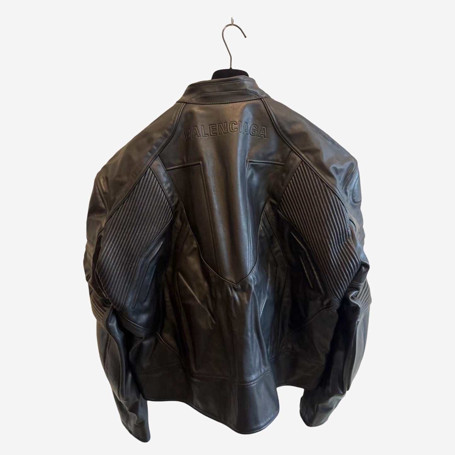 Balenciaga SS23 Mudshow Leather Jacket