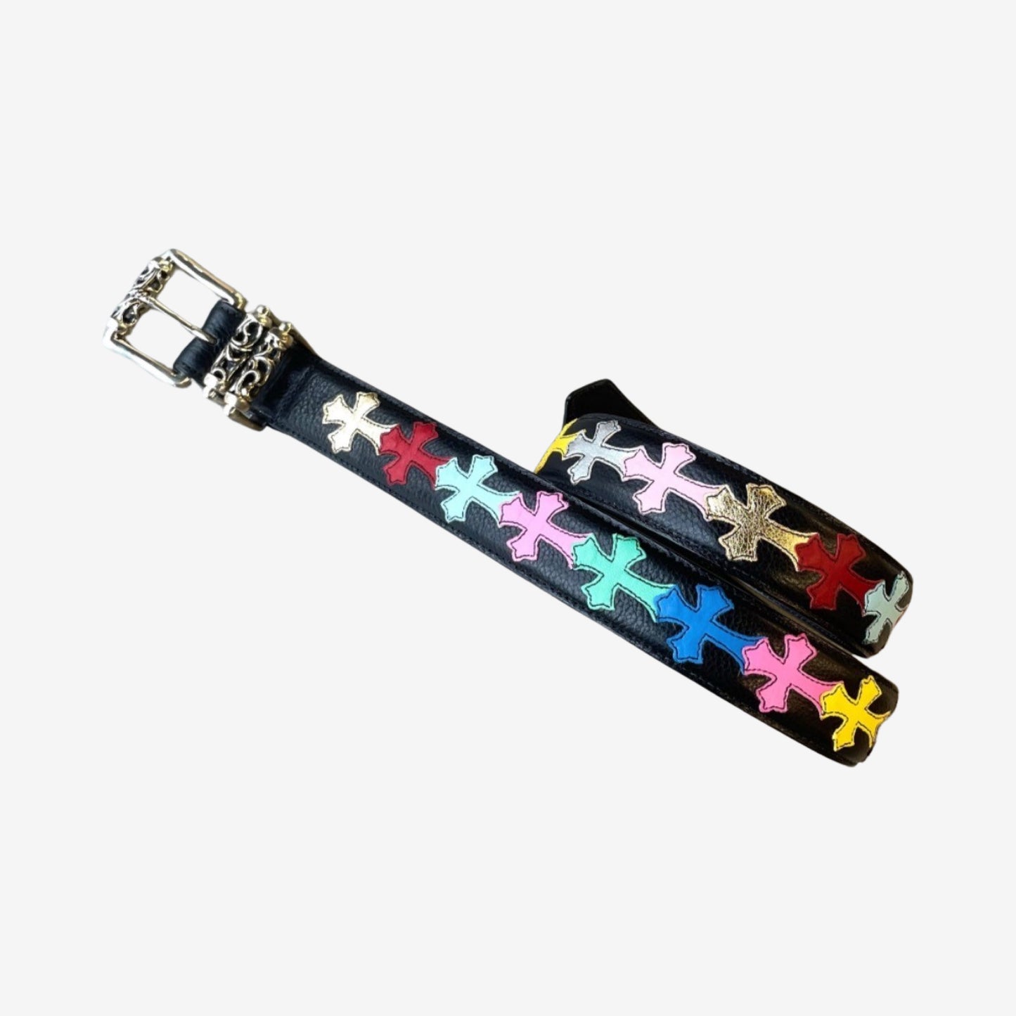 Chrome Hearts Multi Color Cross Belt