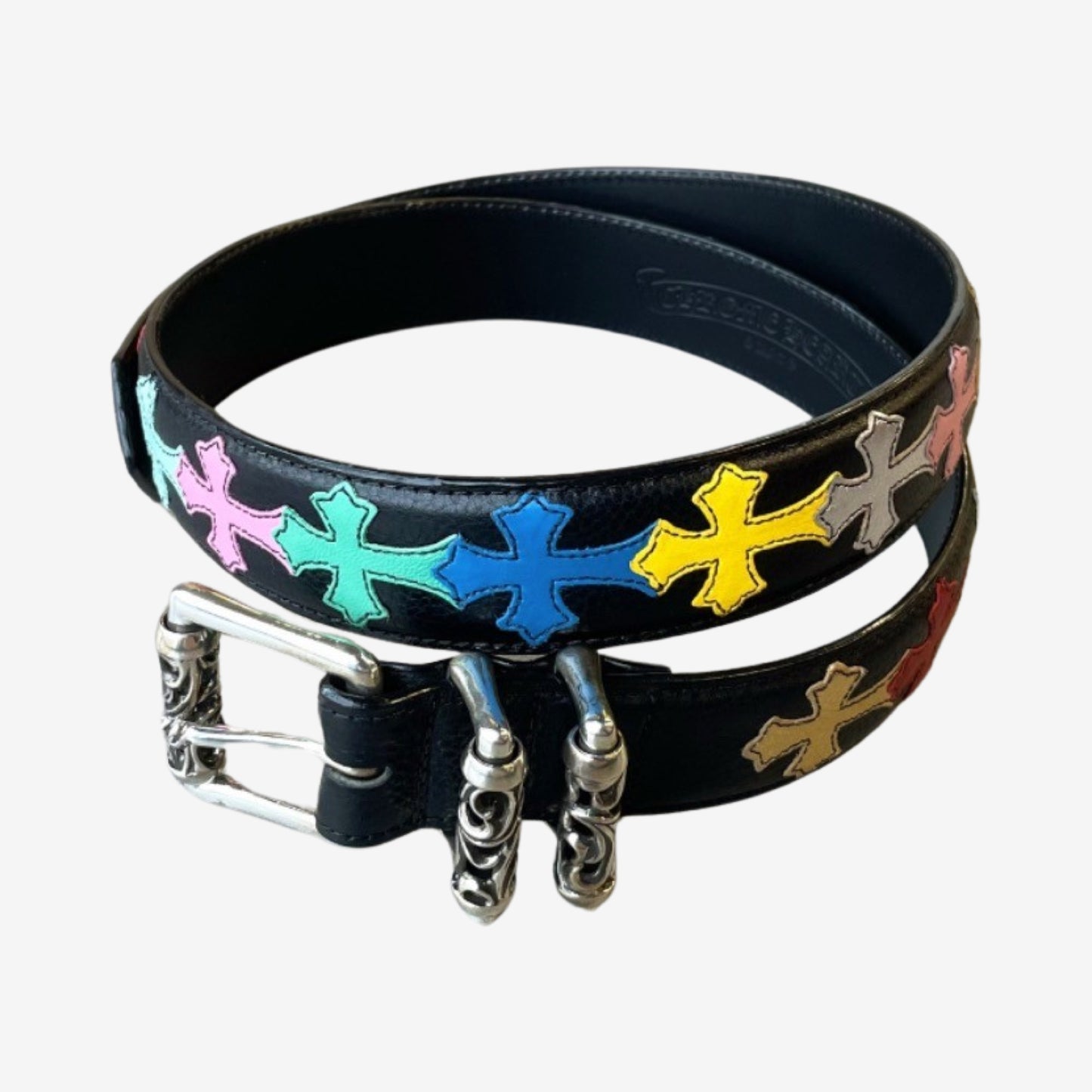 Chrome Hearts Multi Color Cross Belt