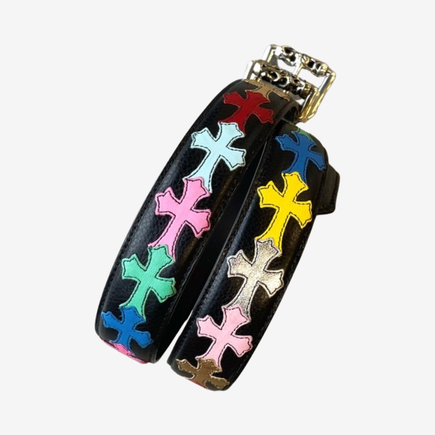 Chrome Hearts Multi Color Cross Belt