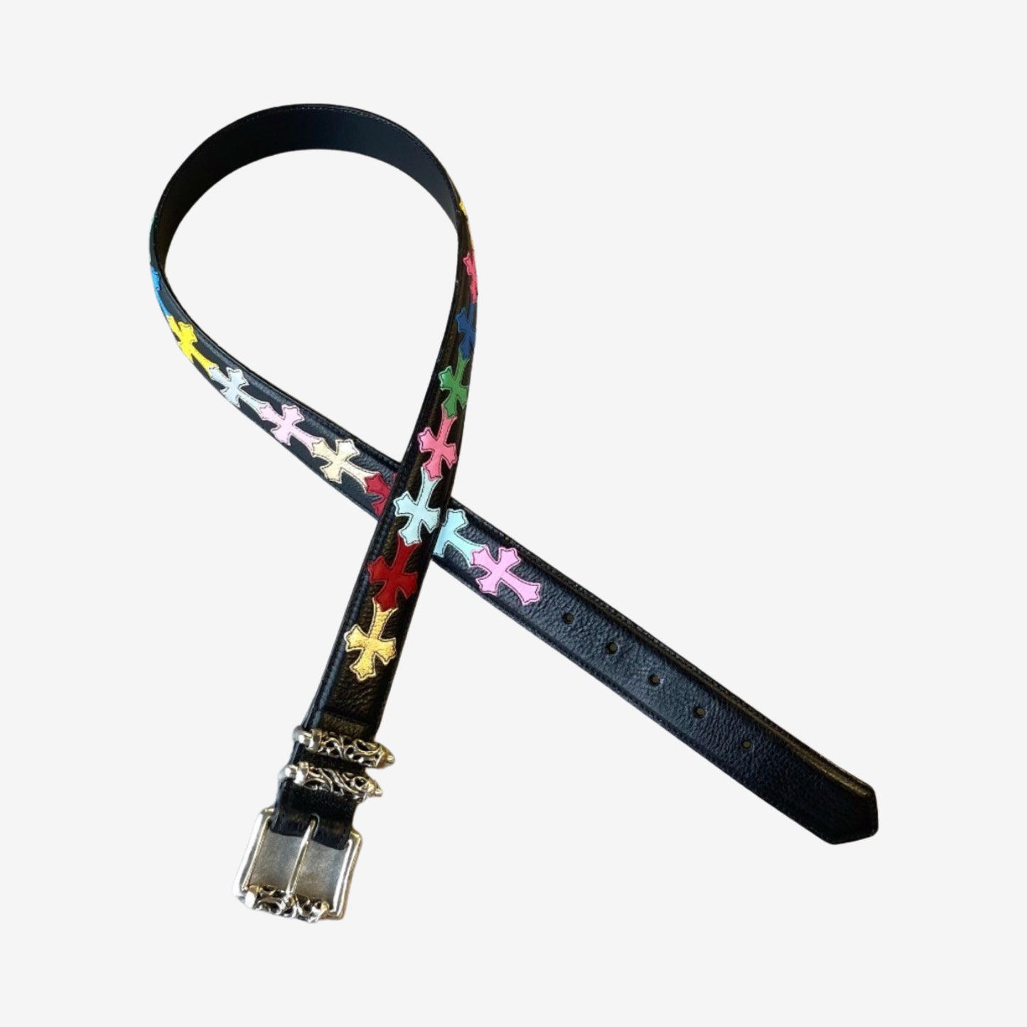 Chrome Hearts Multi Color Cross Belt