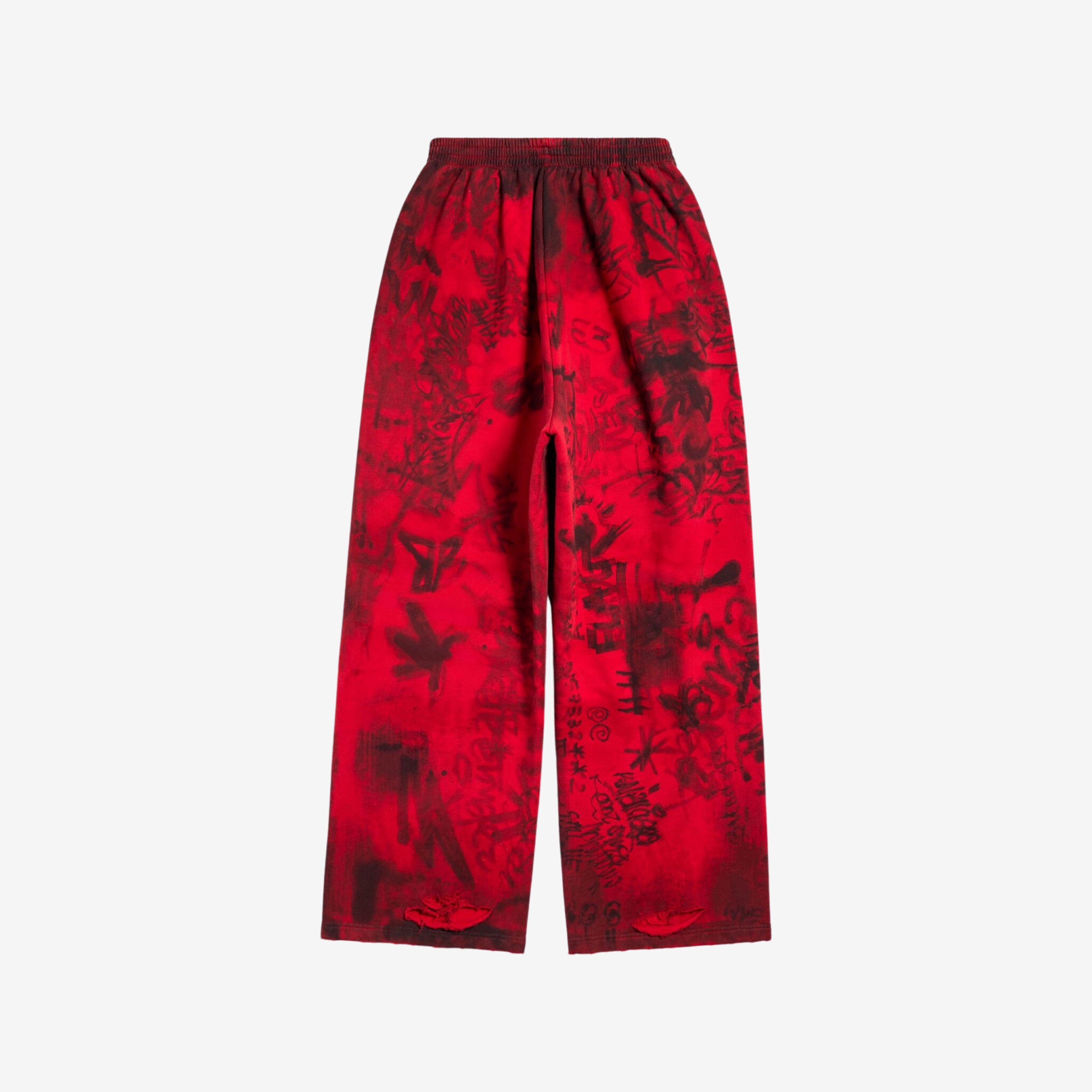 Balenciaga SS23 Graffiti Skater Pants Red – FYOUGRAILS