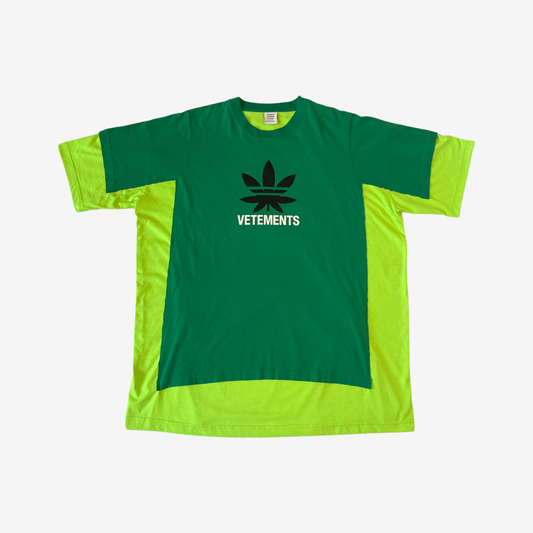 Vetements SS20 Weed Tshirt Green