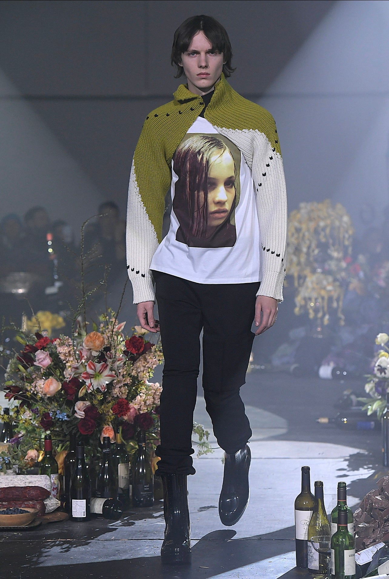 Raf Simons AW18 Christiane F Wet Hair T-Shirt