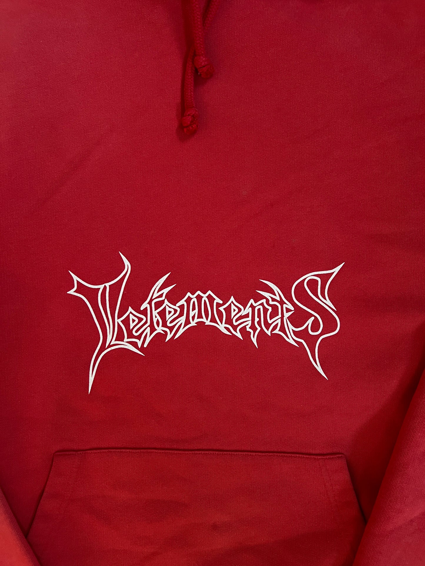 Vetements AW16 Seoul Exclusive Metal Hoodie Sz.XS