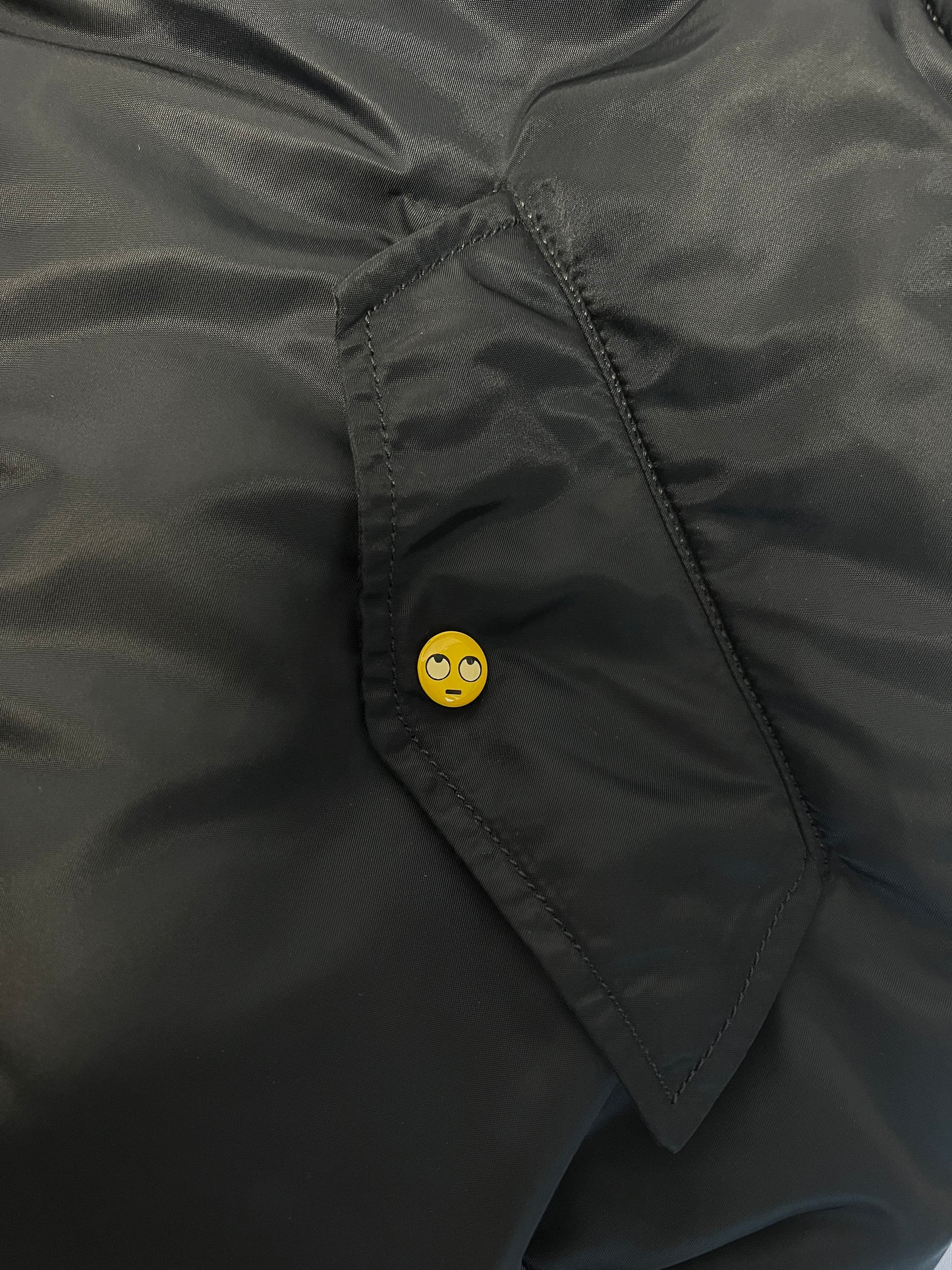 Vetements SS18 Homme Emoji Reversible Bomber