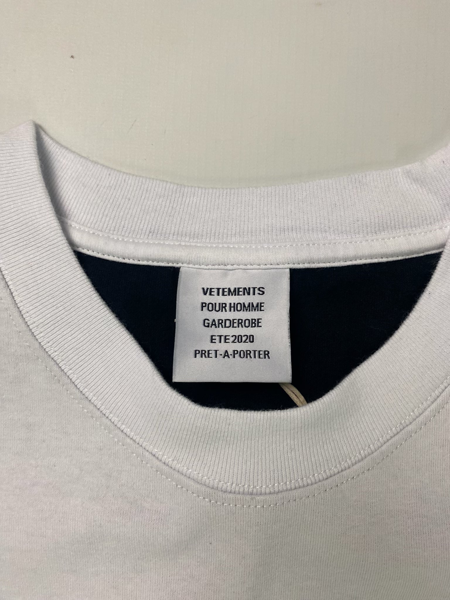 Vetements SS20 Weed Tshirt White