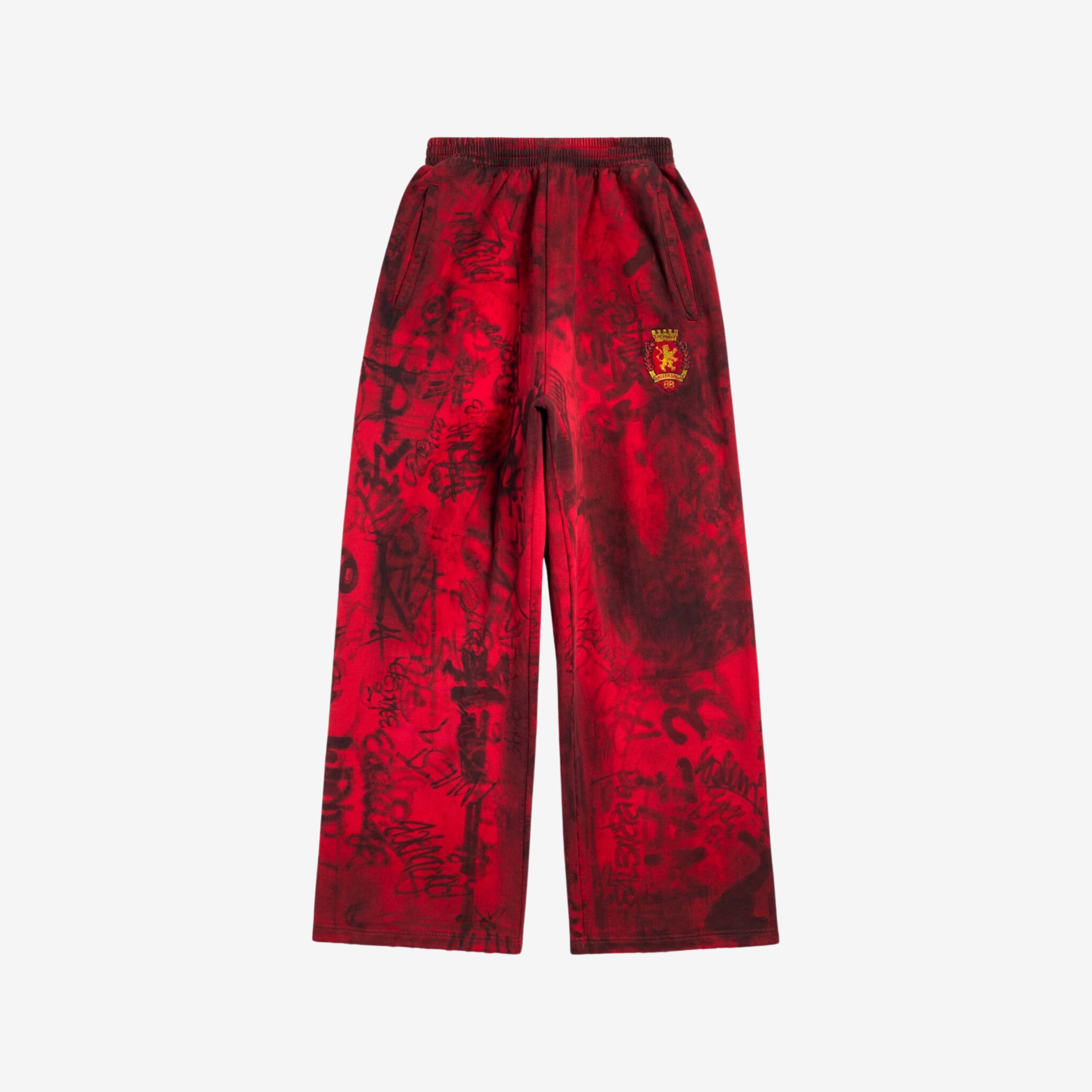 Balenciaga SS23 Graffiti Skater Pants Red – FYOUGRAILS