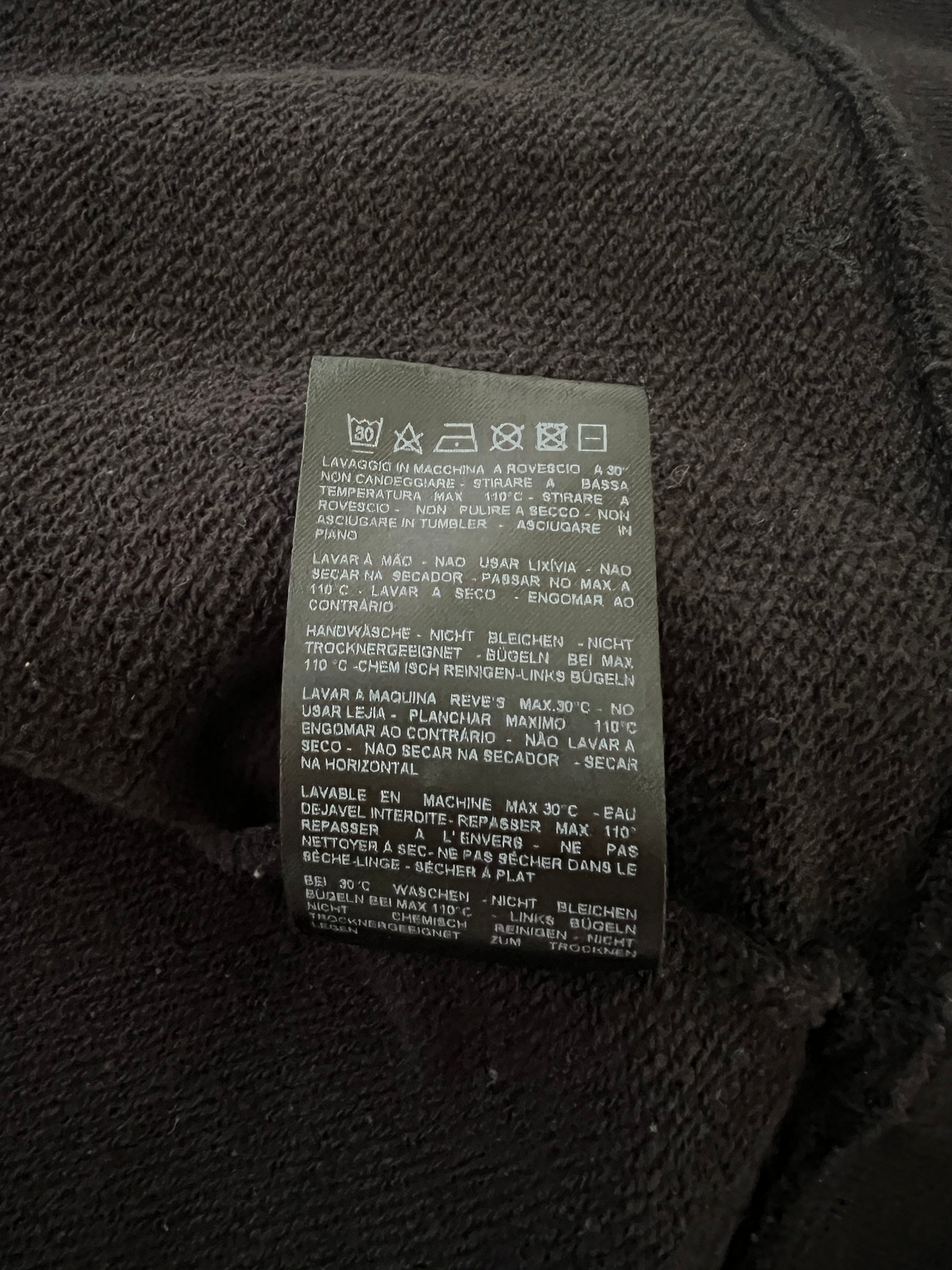 Raf Simons AW18 Christiane F Zip Hoodie