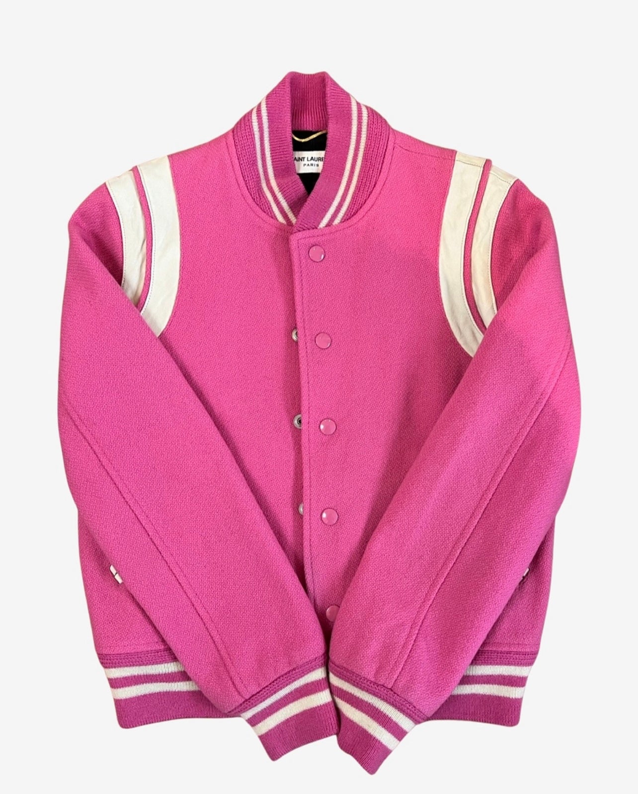 Saint Laurent Paris SS16 Pink Teddy