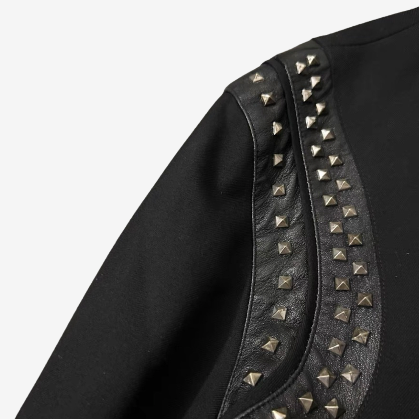 Saint Laurent Paris AW15 Stud Teddy Jacket